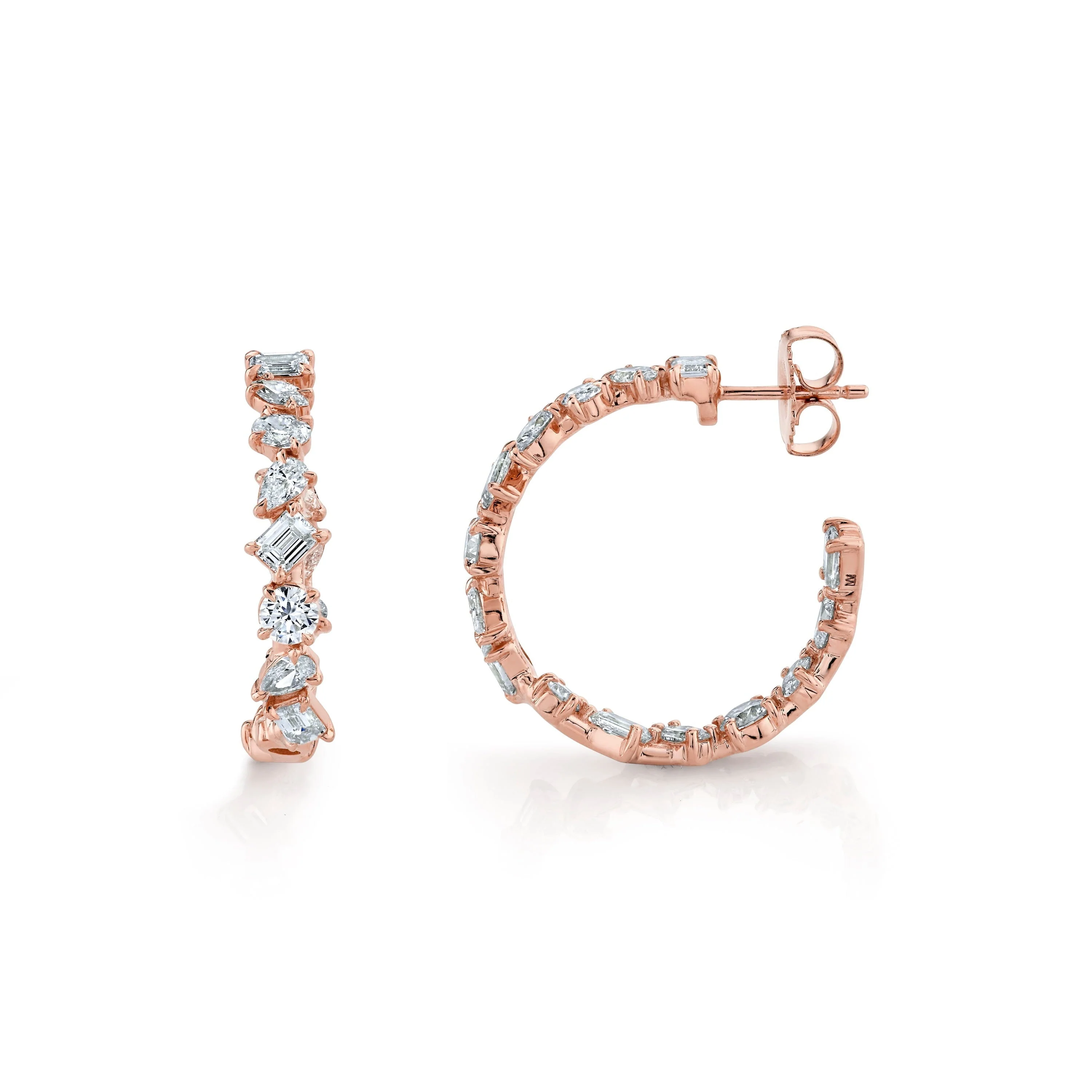 Montage Petite Hoop Earrings - Image 7