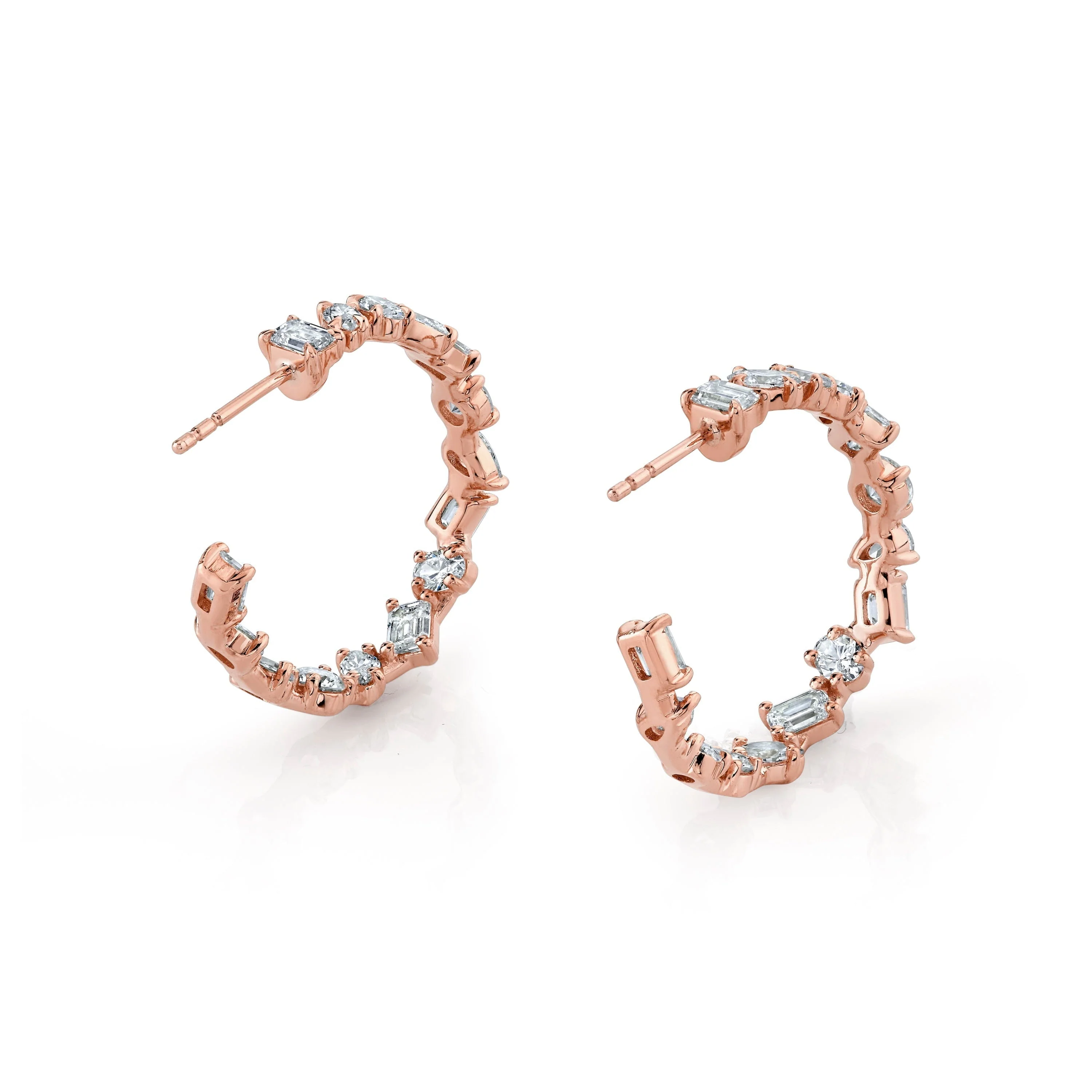 Montage Petite Hoop Earrings - Image 8