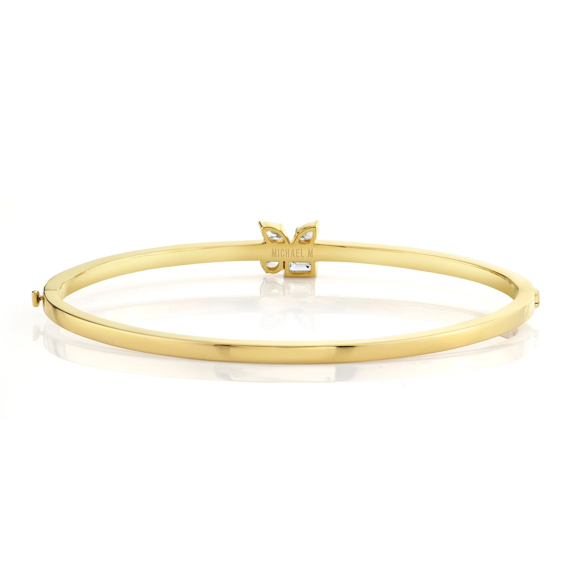 Montage Single Cluster Bangle - Image 3