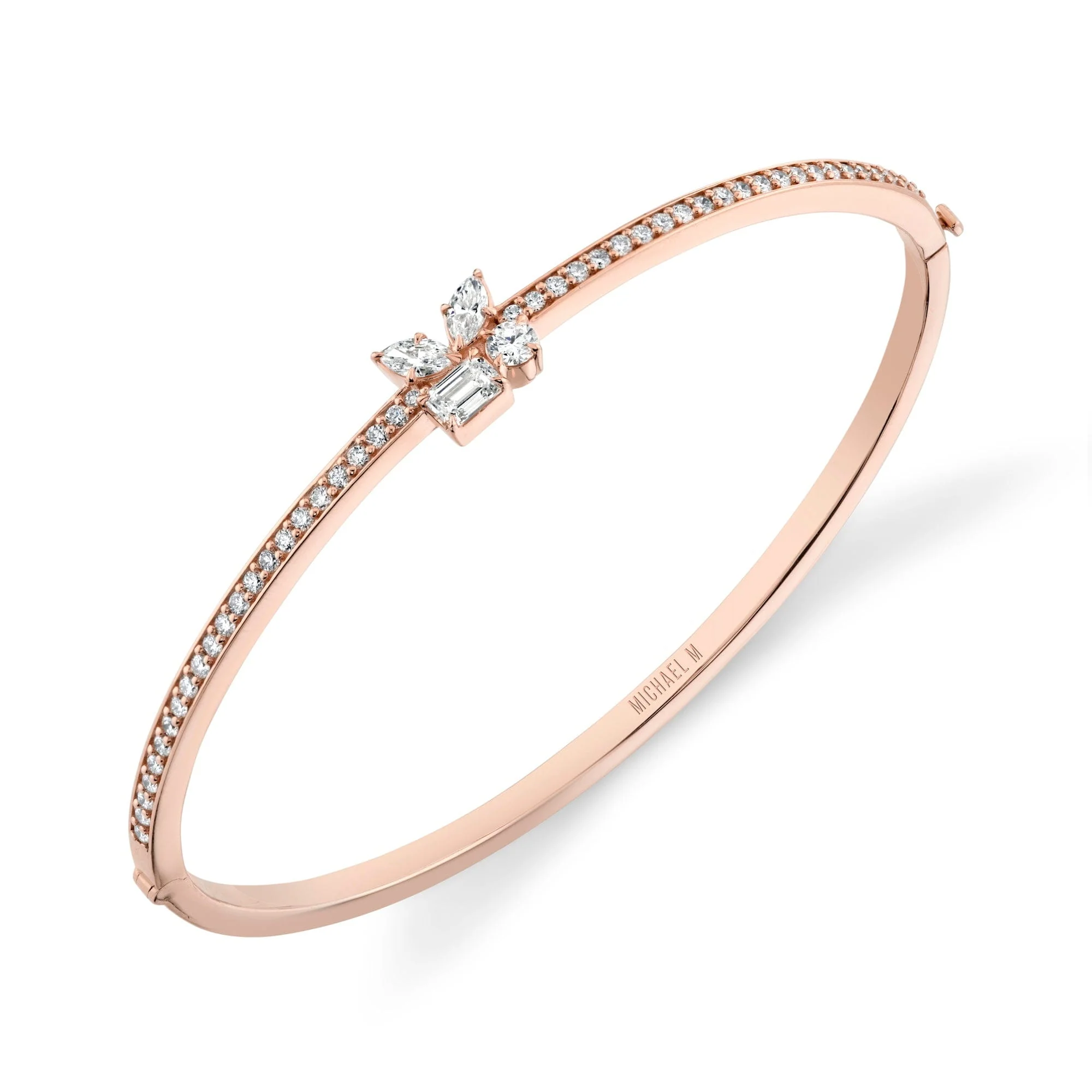 Montage Single Cluster Bangle - Image 8