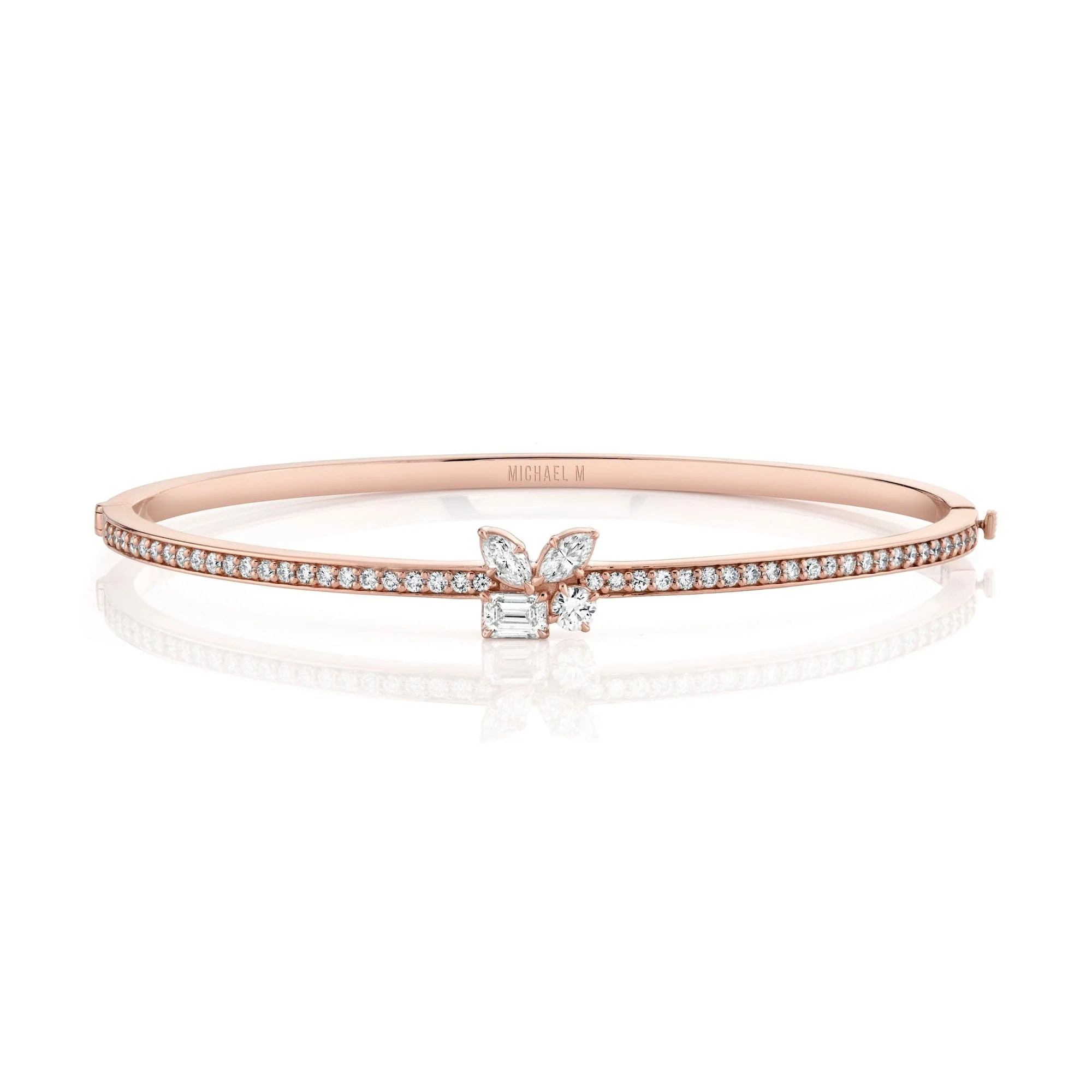 Montage Single Cluster Bangle - Image 9