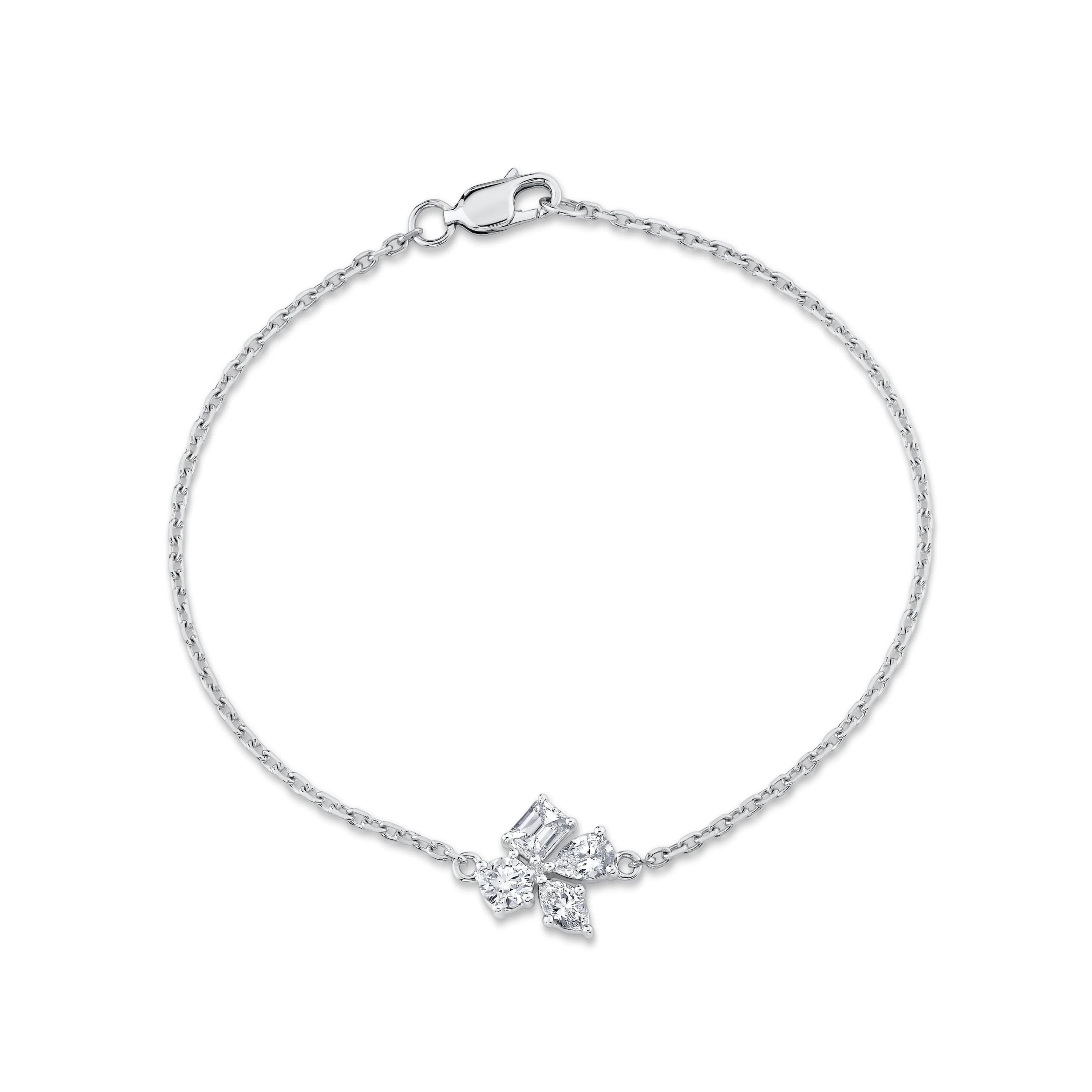 Montage Single Cluster Chain Bracelet - Image 5