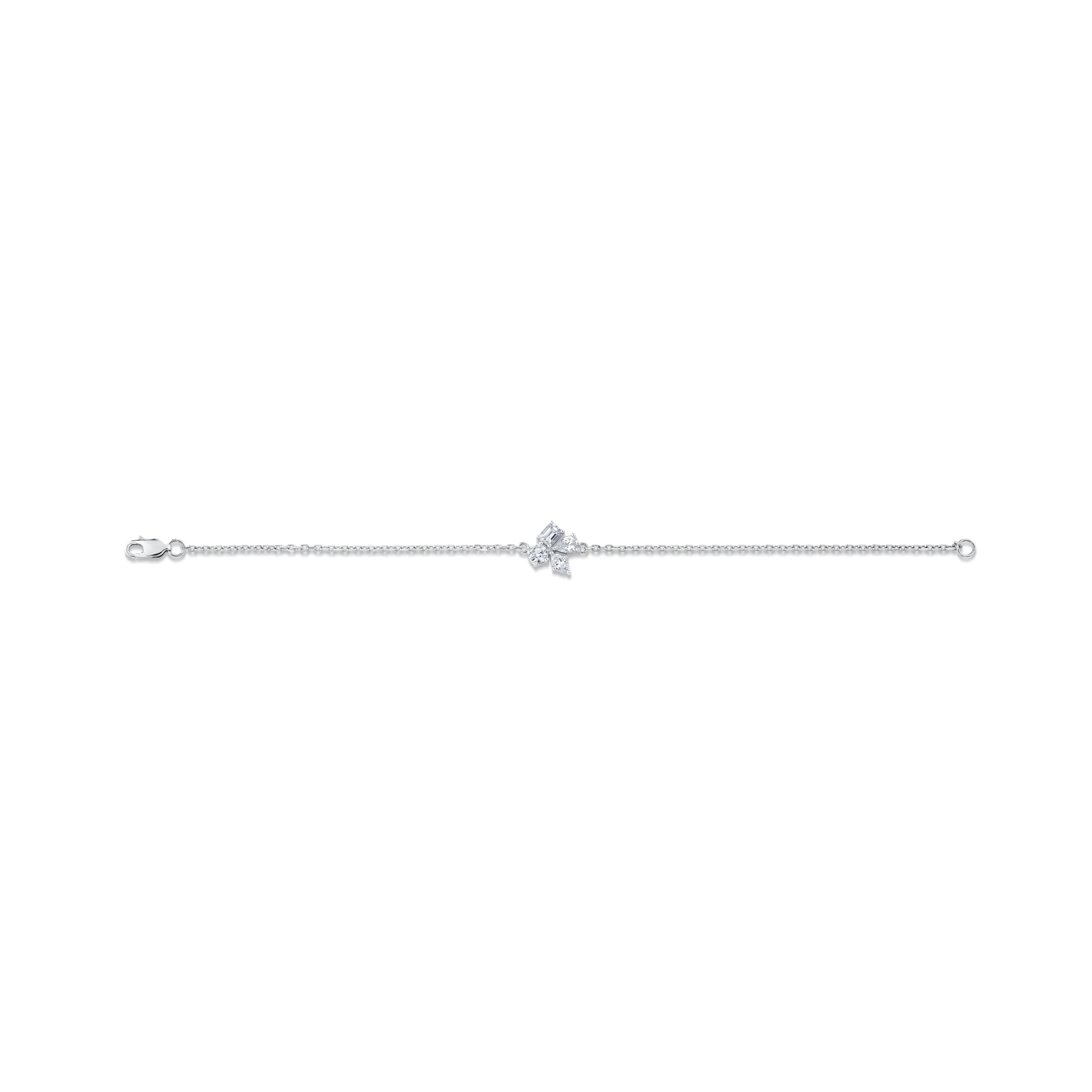 Montage Single Cluster Chain Bracelet - Image 6