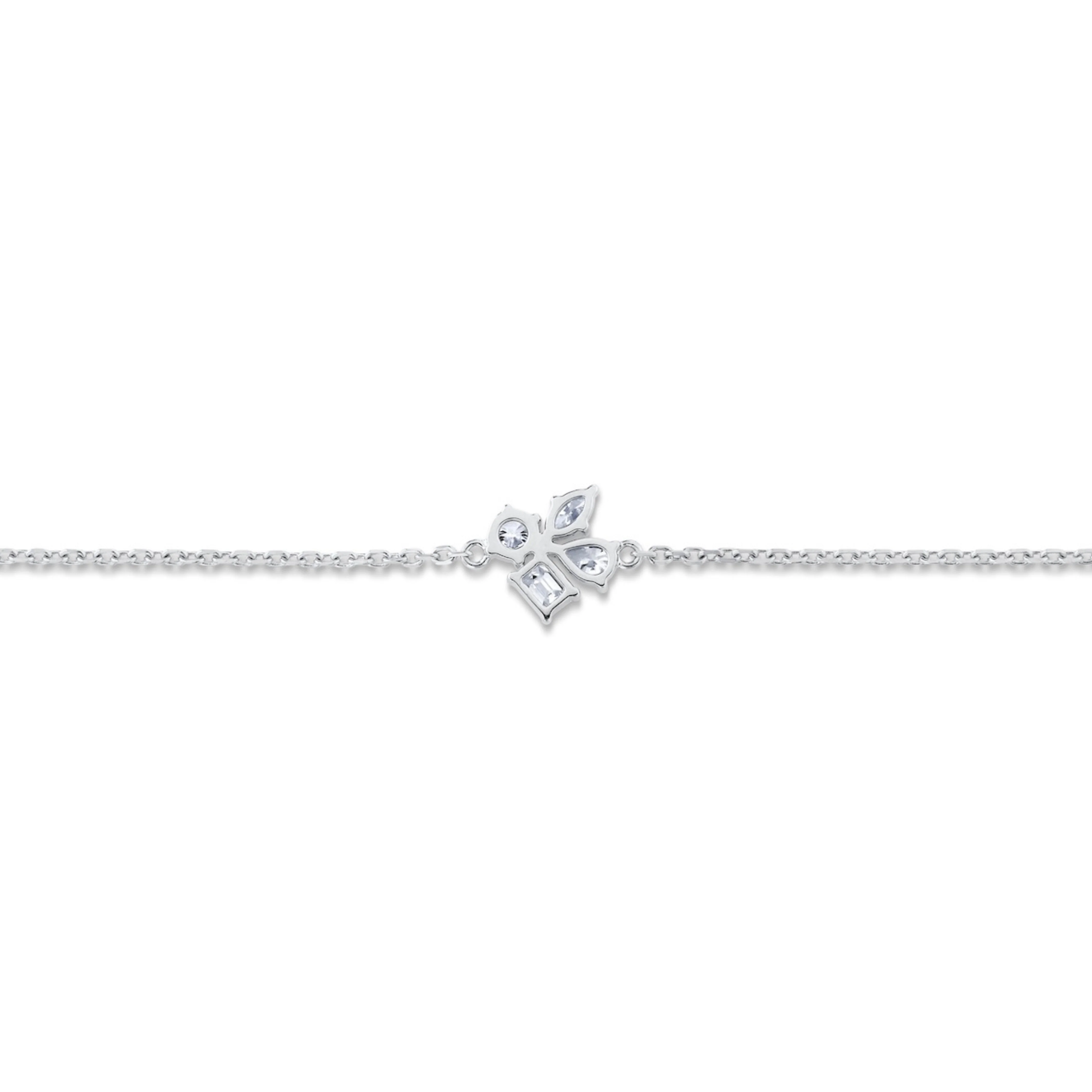 Montage Single Cluster Chain Bracelet - Image 7