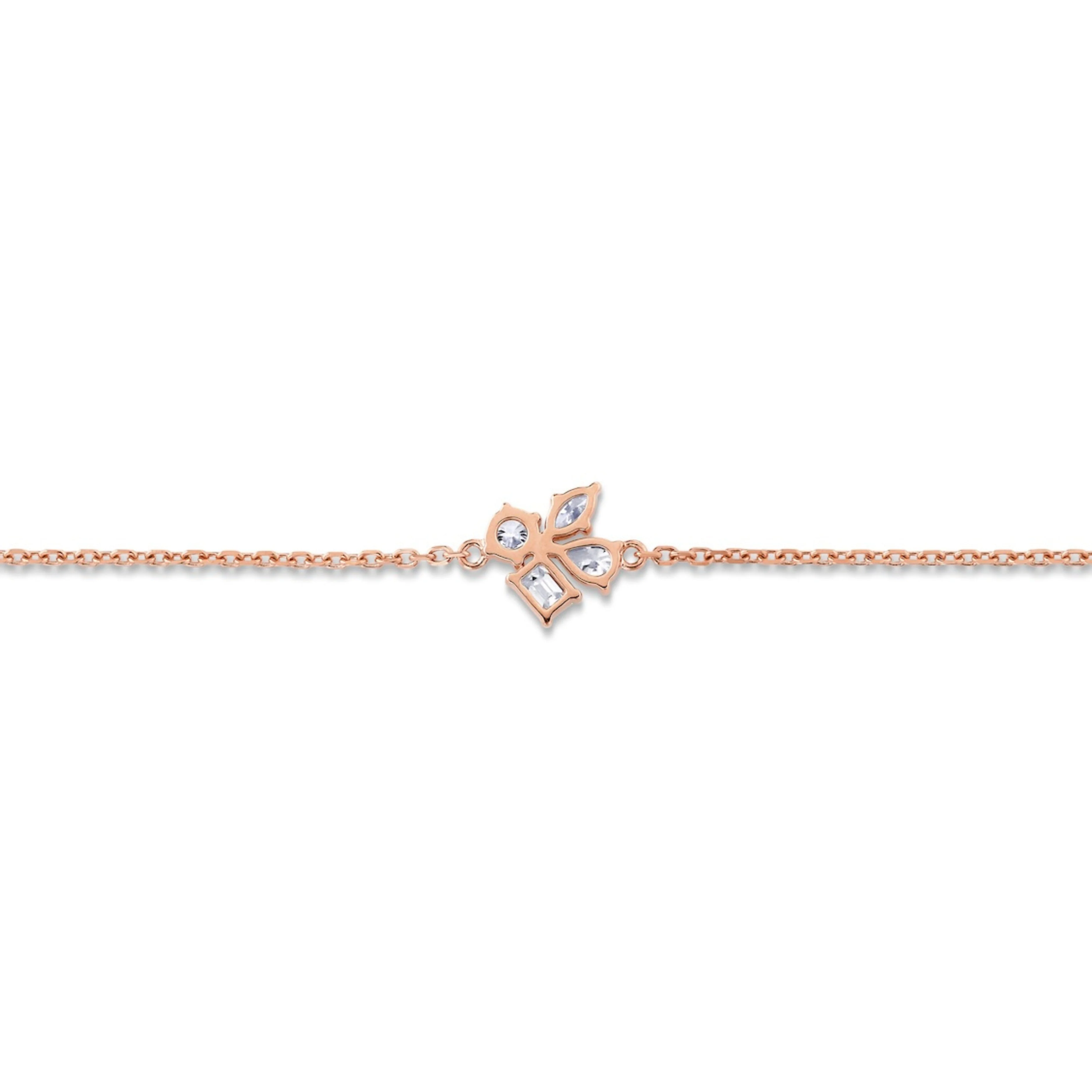 Montage Single Cluster Chain Bracelet - Image 9