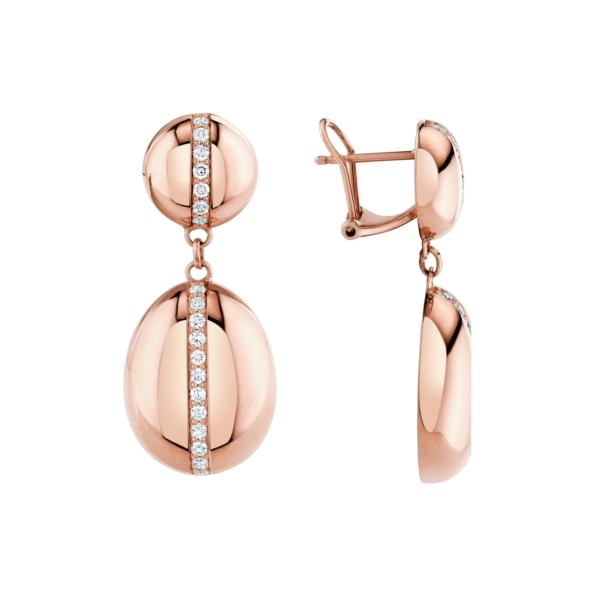 Orb Double Drop Earrings - Image 10