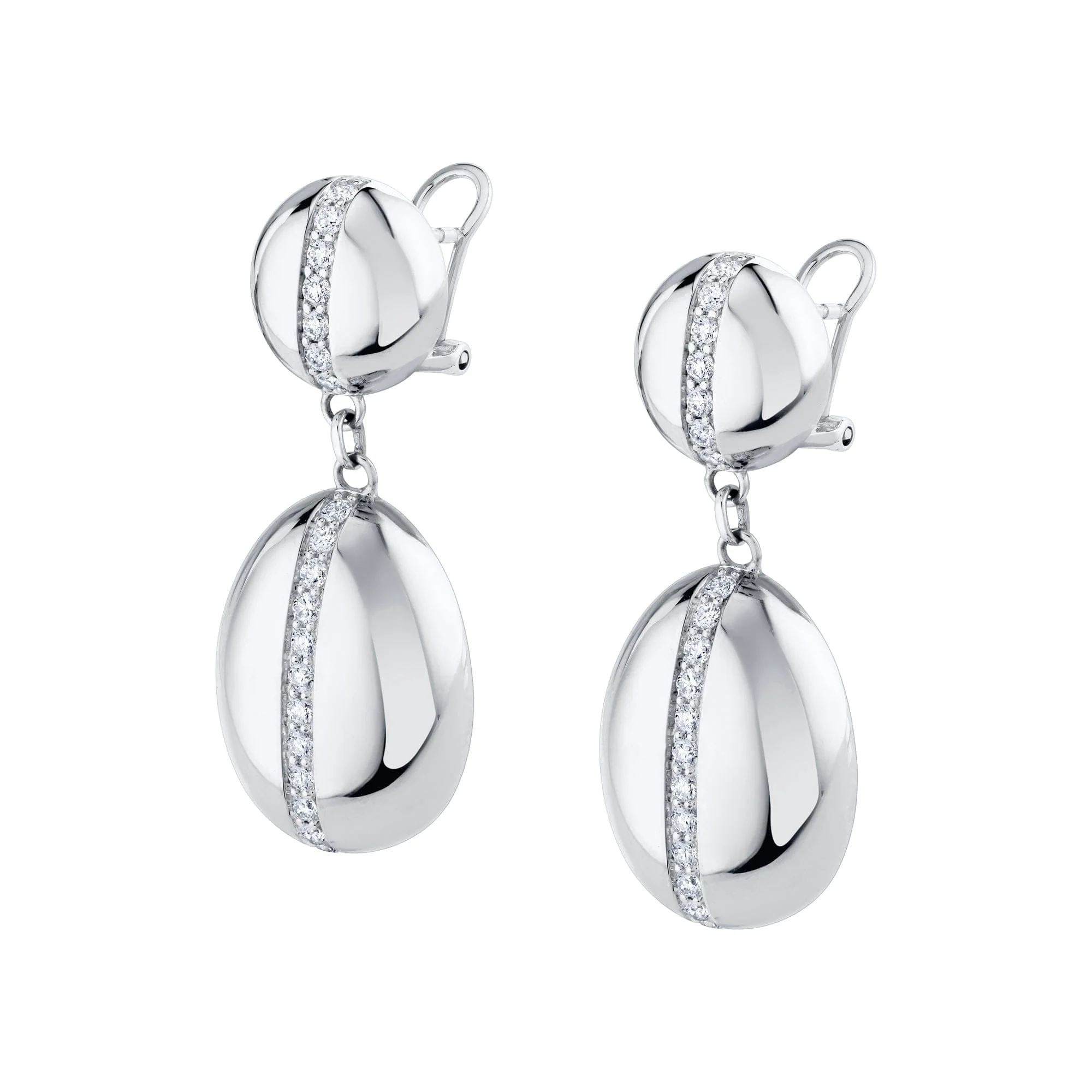 Orb Double Drop Earrings - Image 6