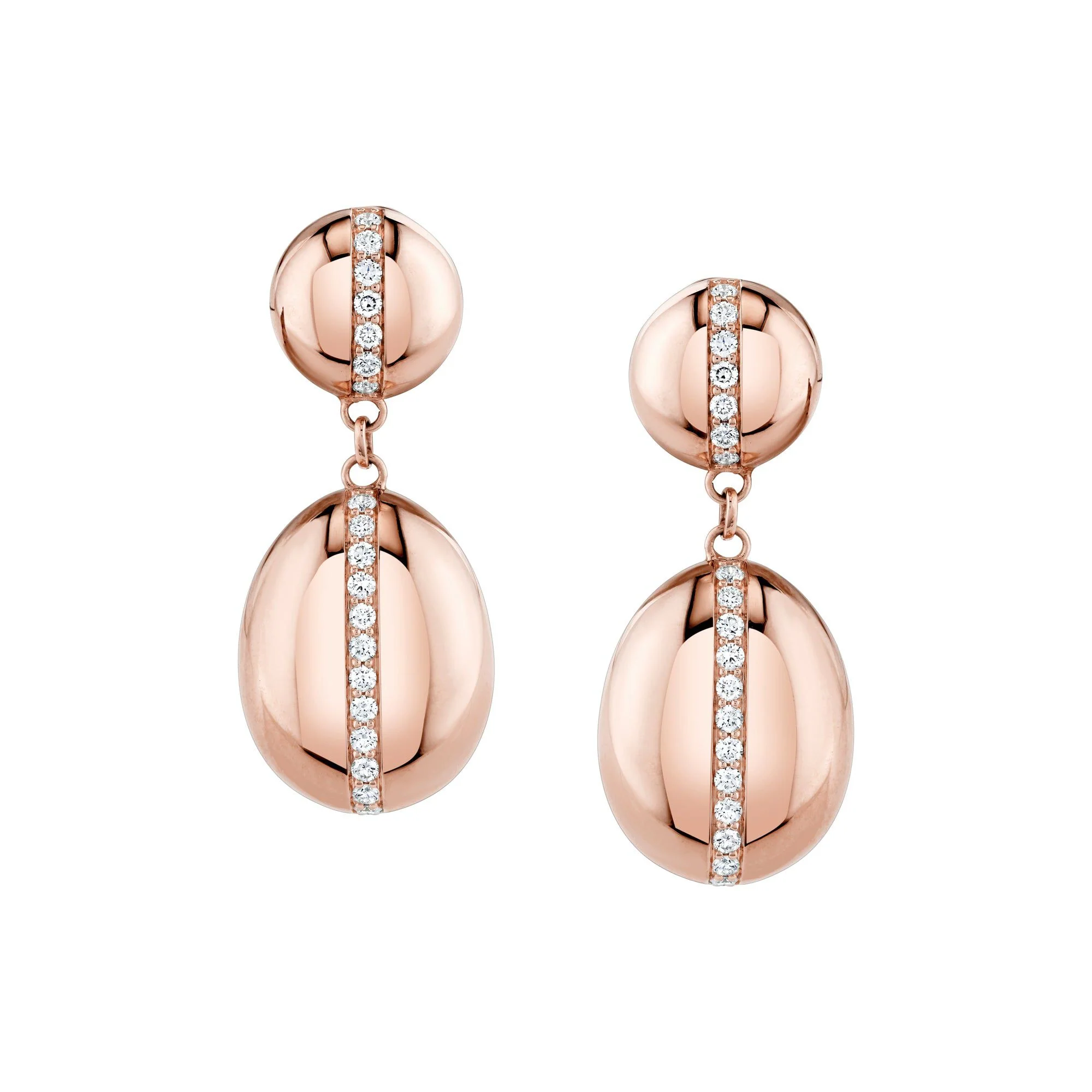 Orb Double Drop Earrings - Image 8