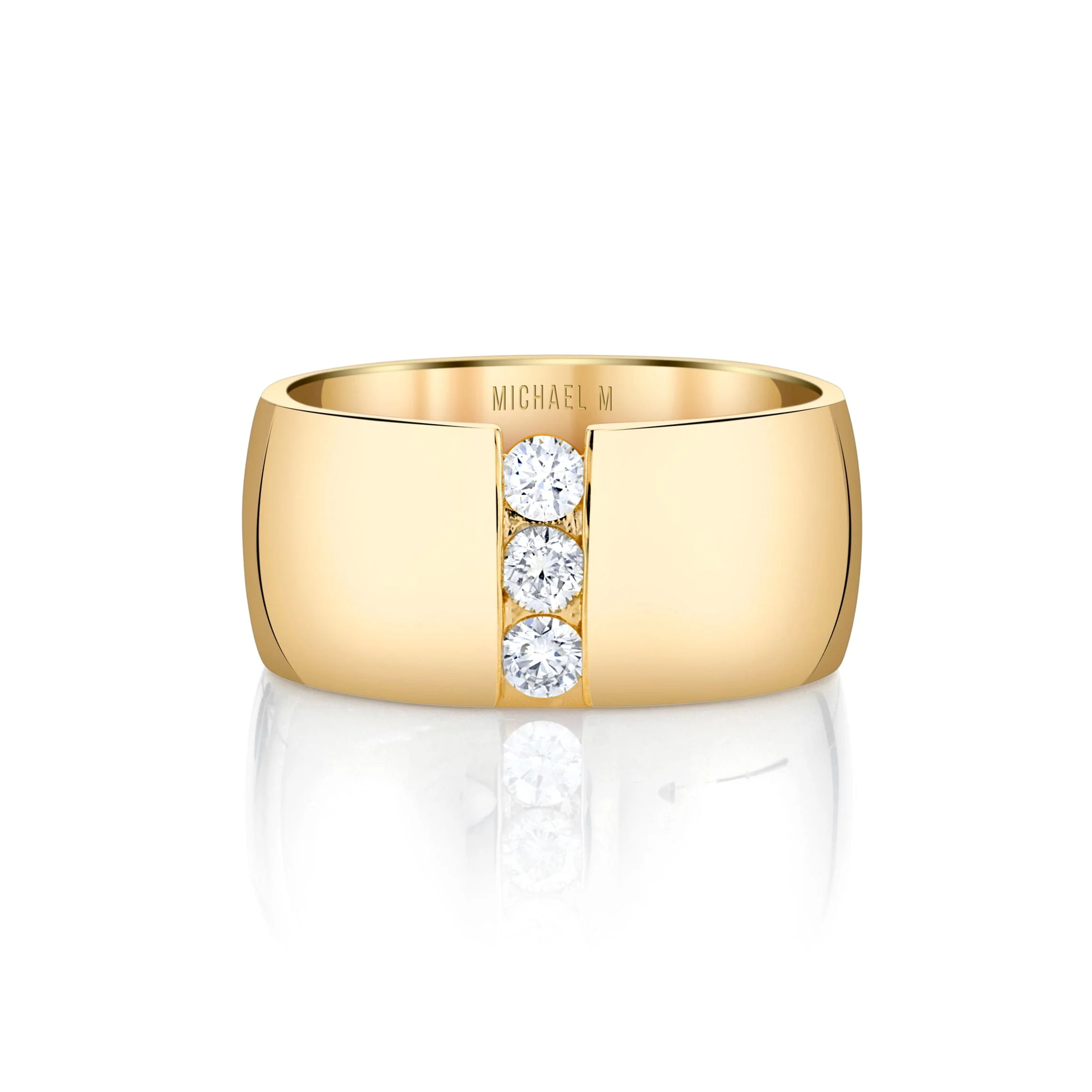 Orb Split Cigar Ring - Image 2