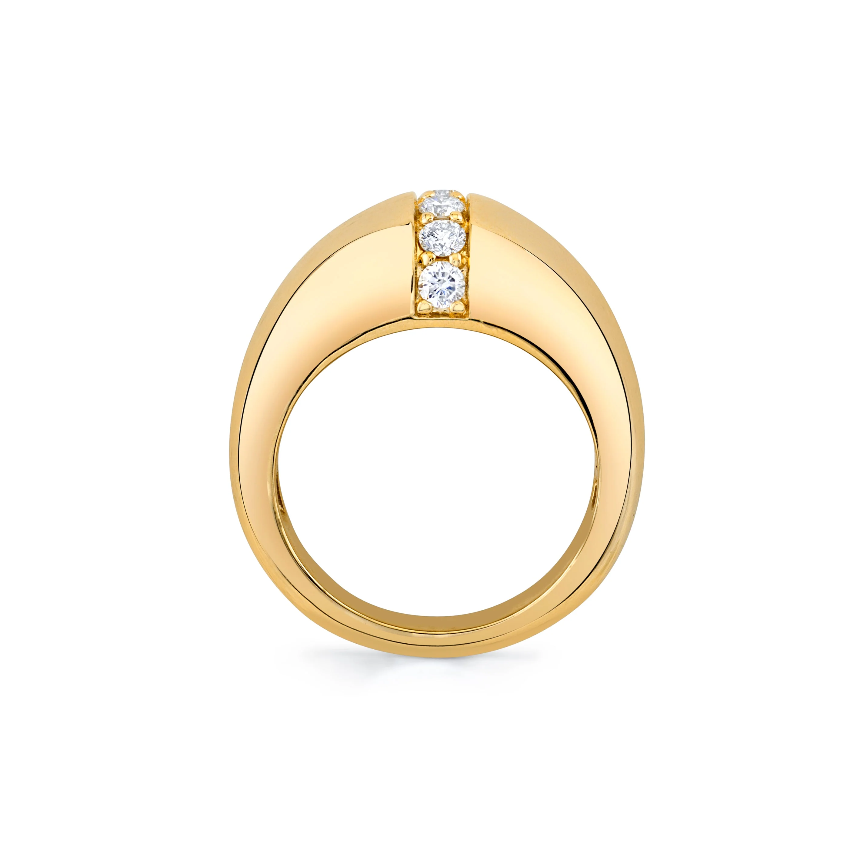 Orb Split Signet Ring - Image 2