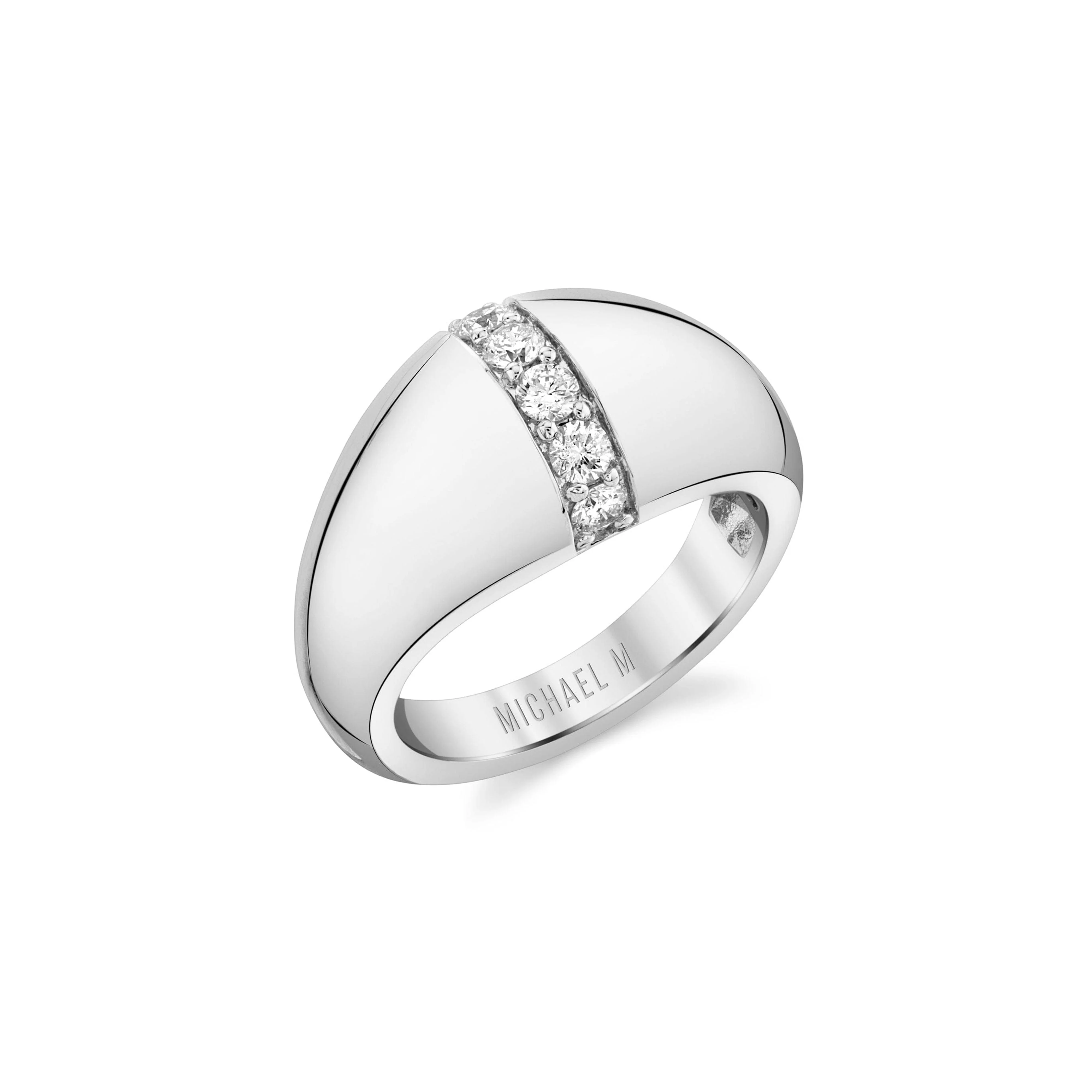 Orb Split Signet Ring - Image 3