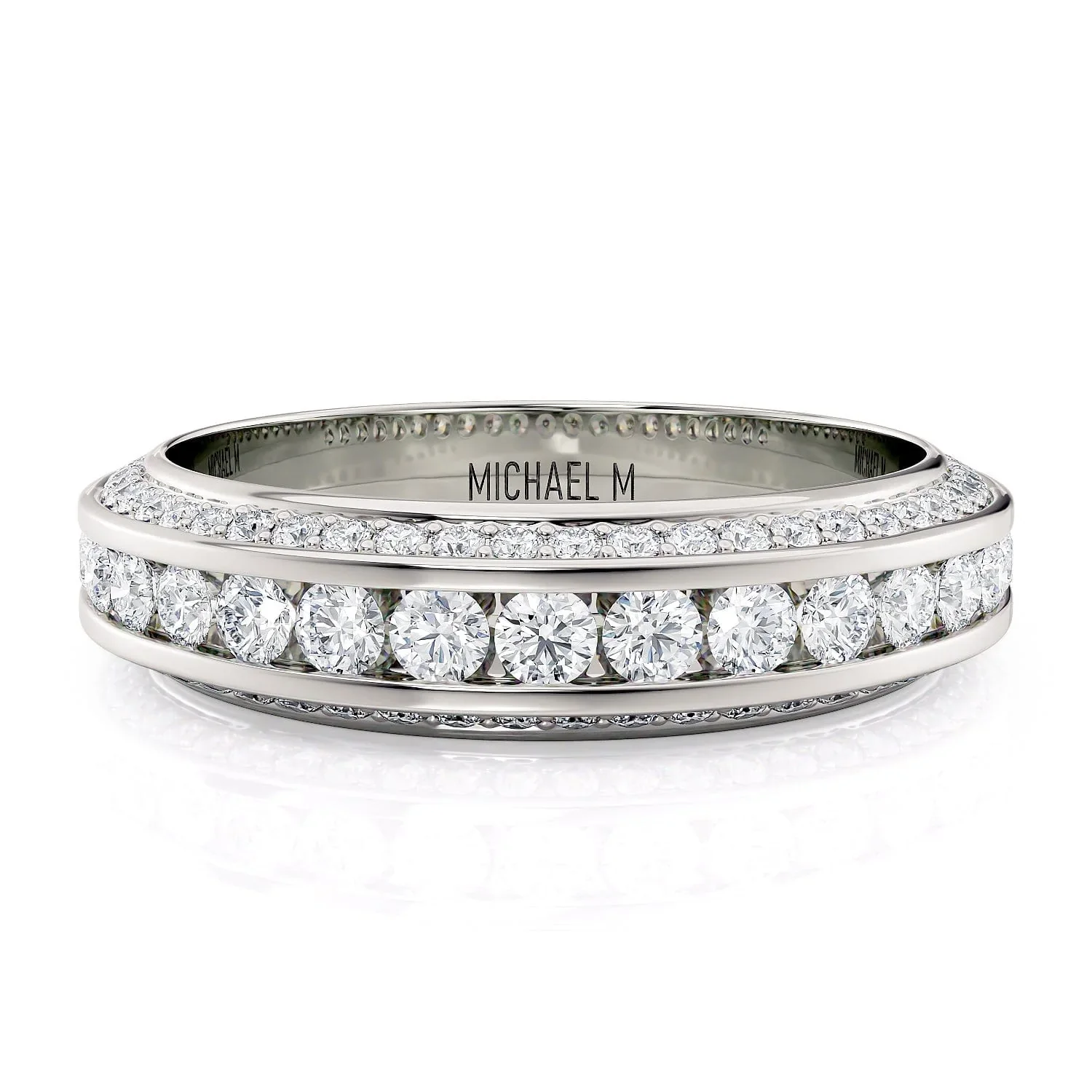 Wedding Band R797B - Image 5