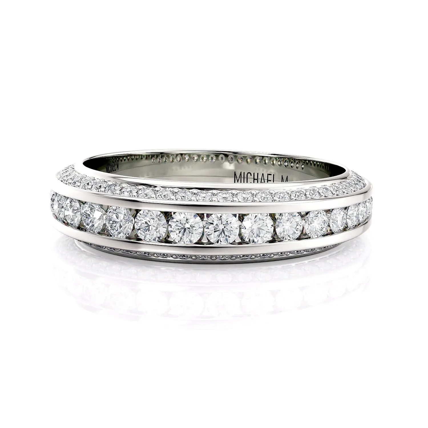 Wedding Band R797B - Image 6