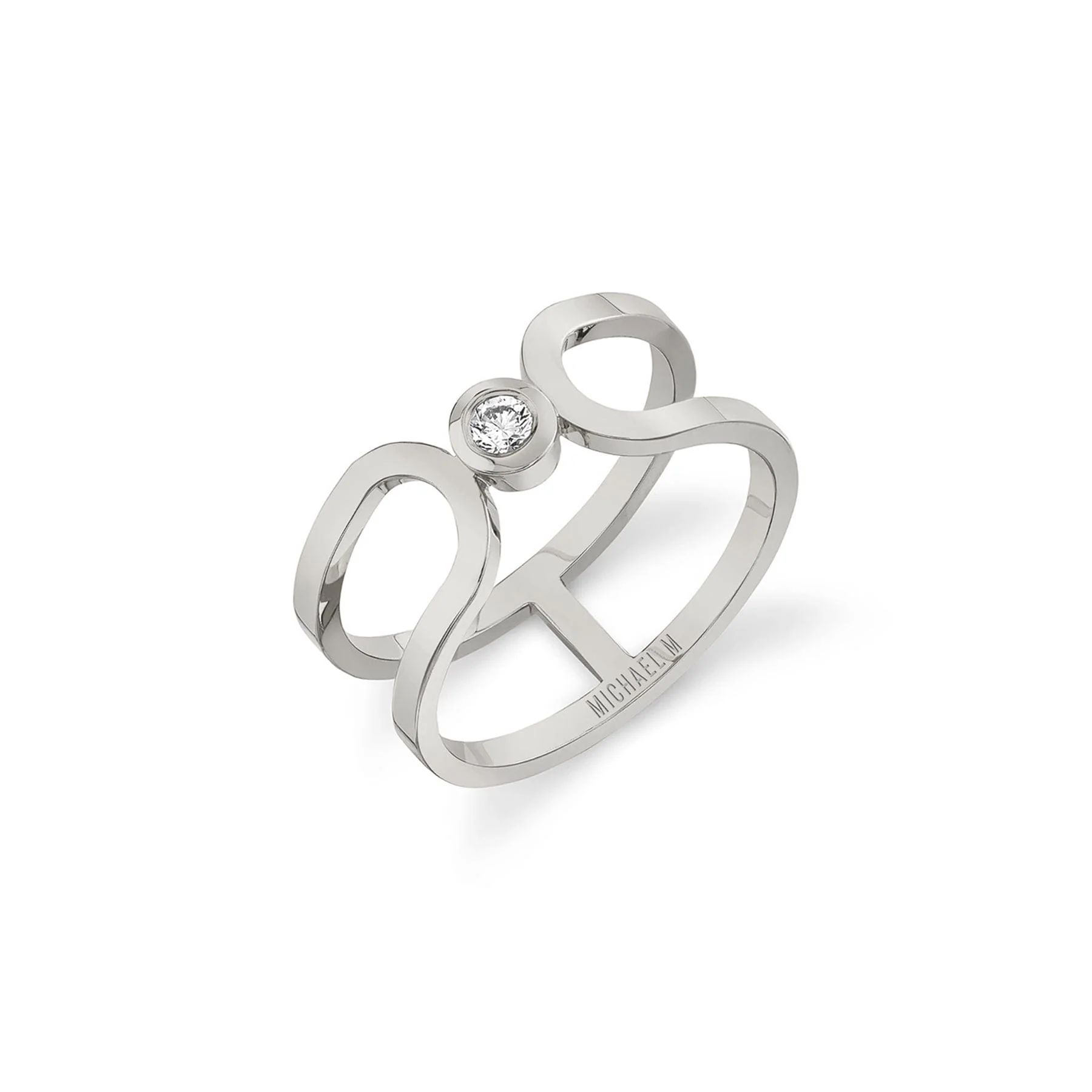 Silver Alignment Ring