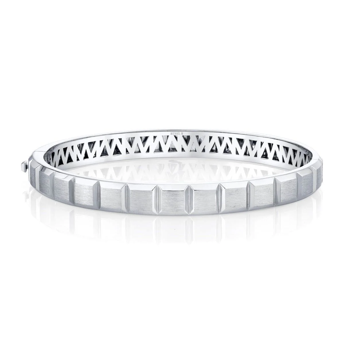 Men's Block Bracelet - Image 4
