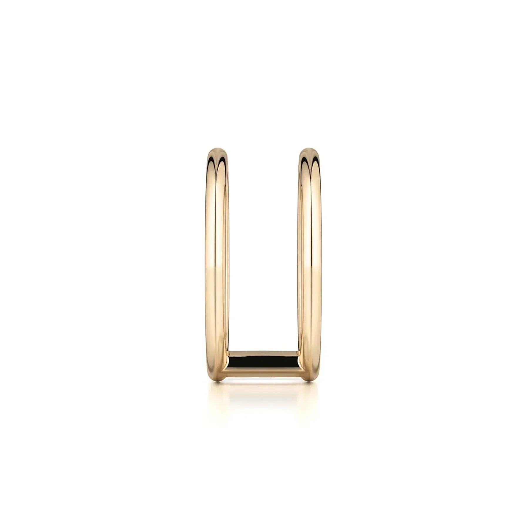 Solid Double Band Ring - Image 3