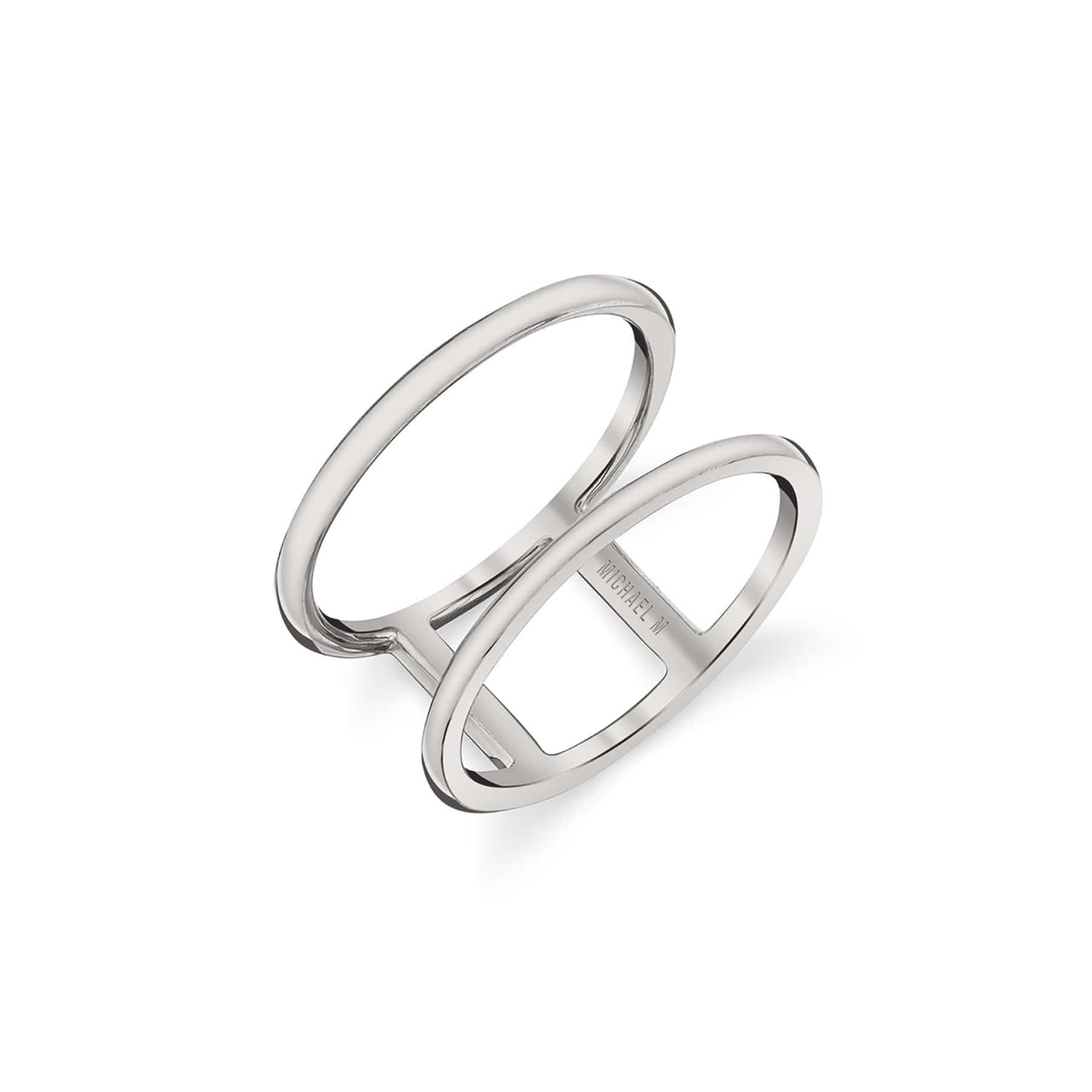 Solid Double Band Ring - Image 4