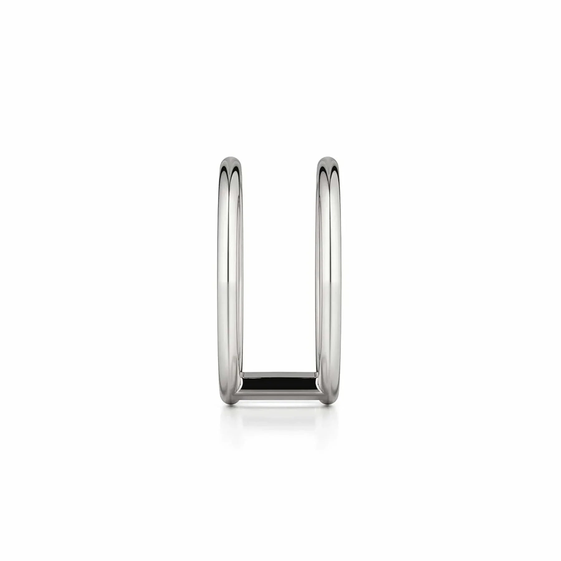 Solid Double Band Ring - Image 6