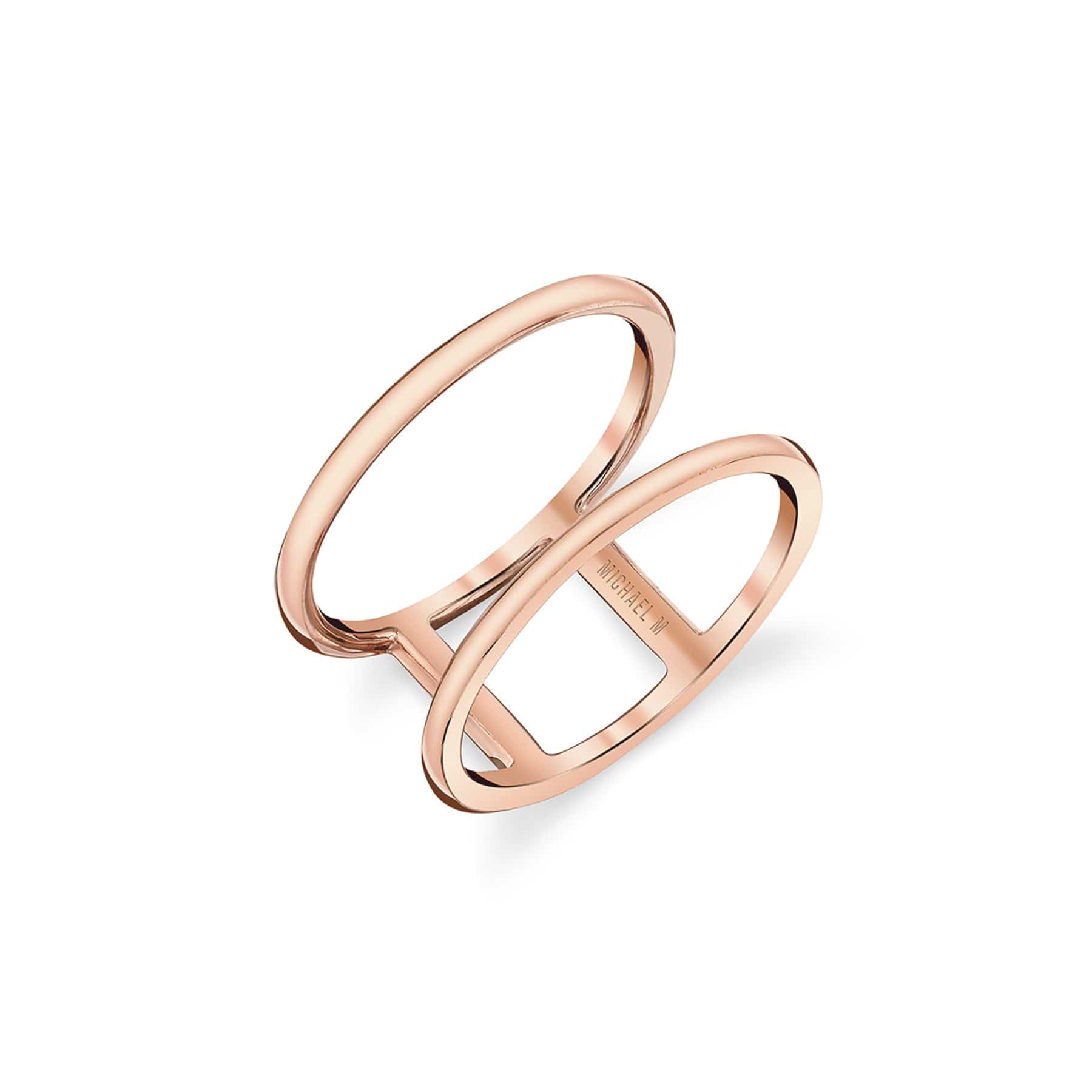 Solid Double Band Ring - Image 7