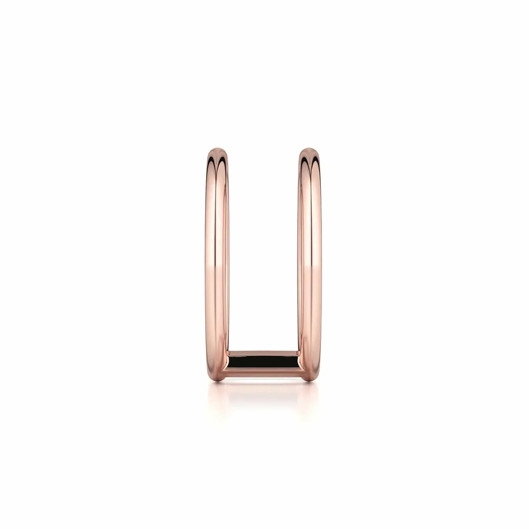 Solid Double Band Ring - Image 9