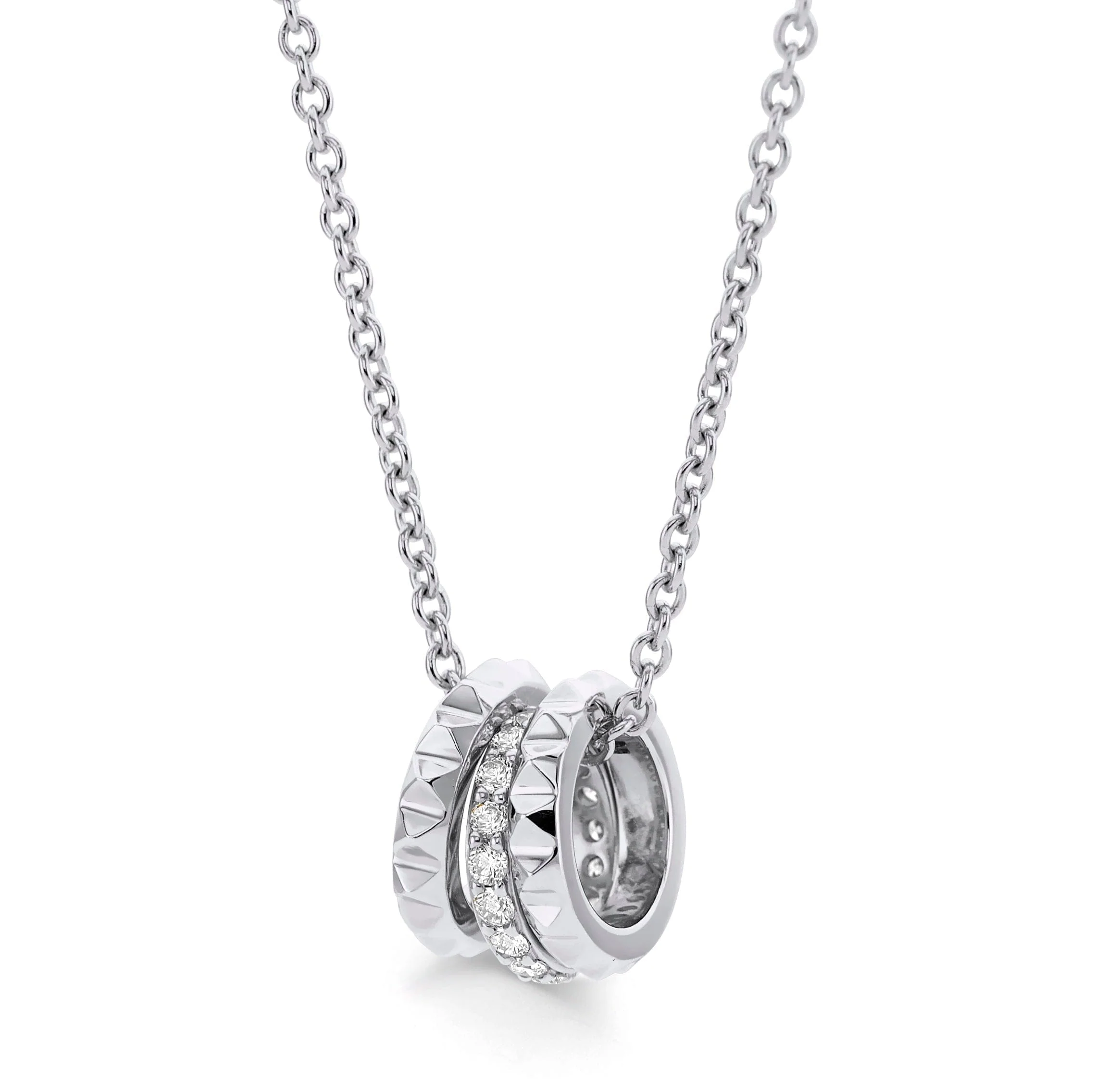 Tetra 3 Ring Necklace - Image 3