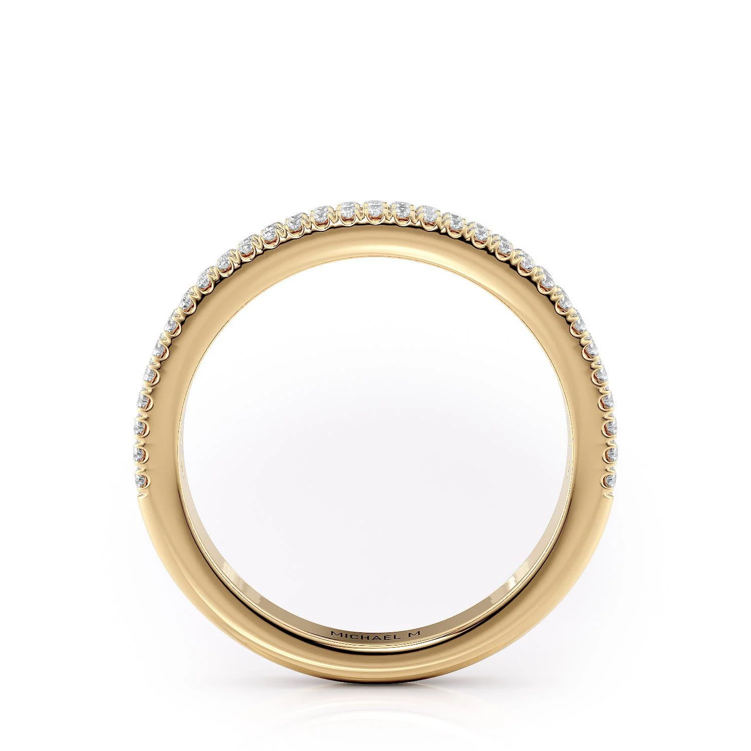 Wedding Band R671B - Image 6