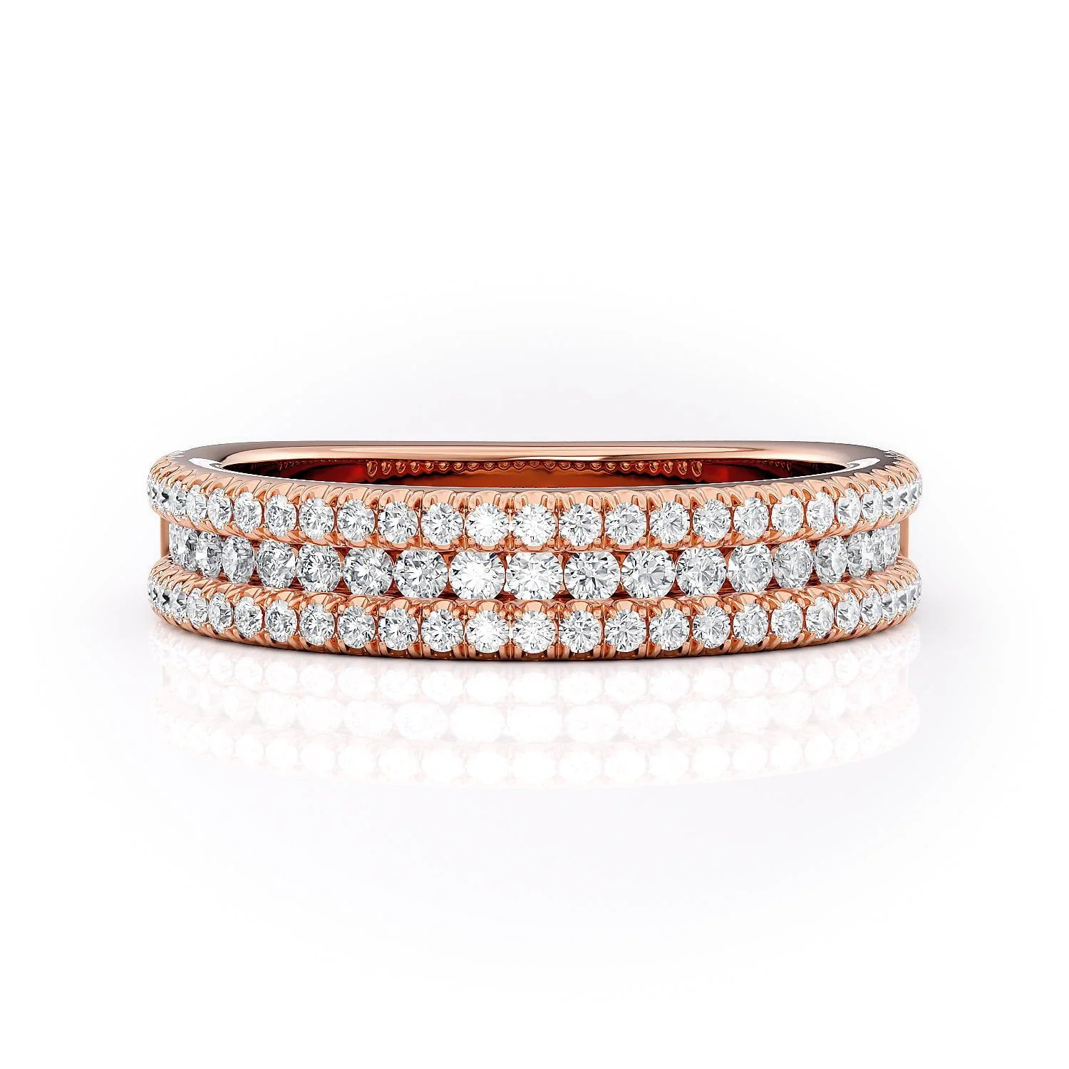Wedding Band R671B - Image 7