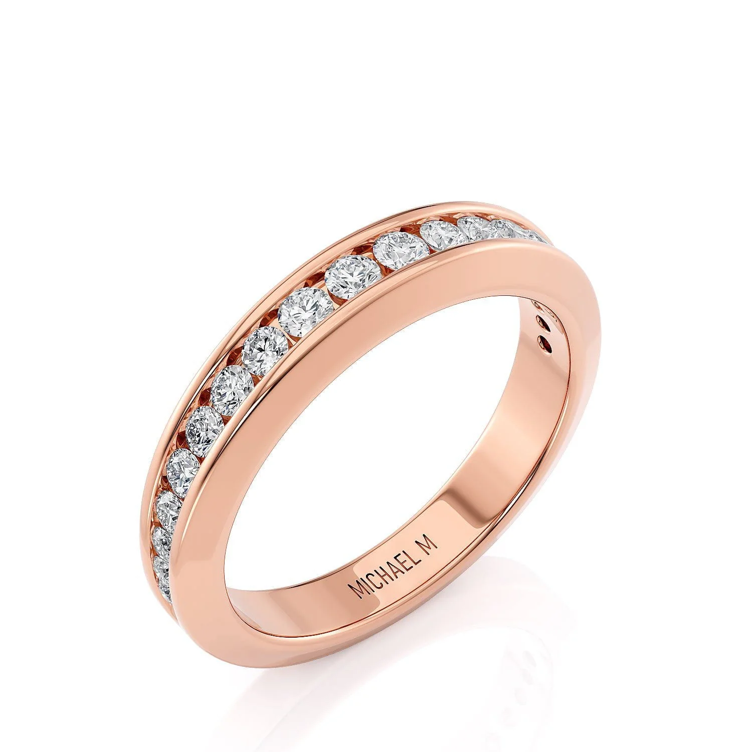 Wedding Band R684B - Image 8