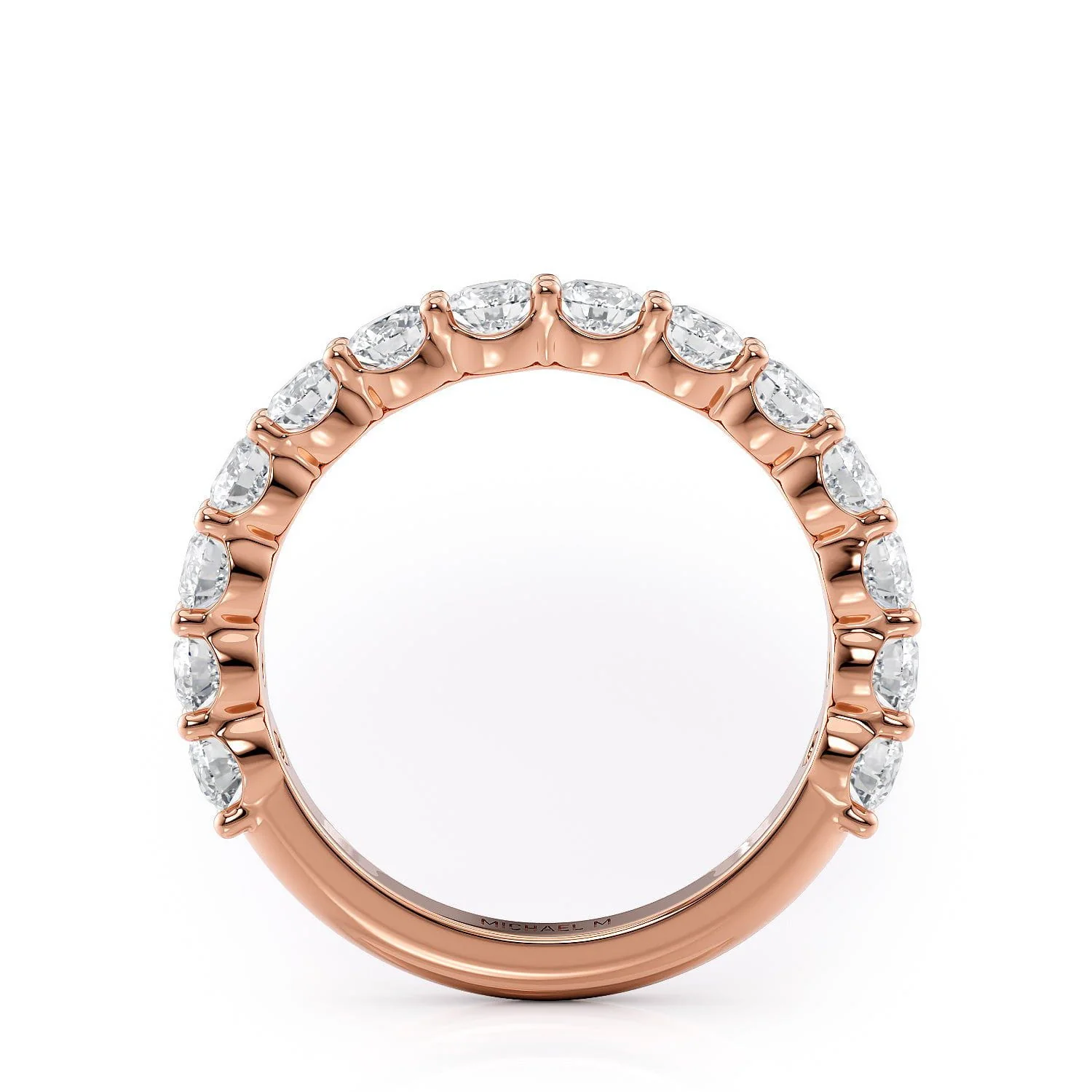 Wedding Band R736B - Image 9