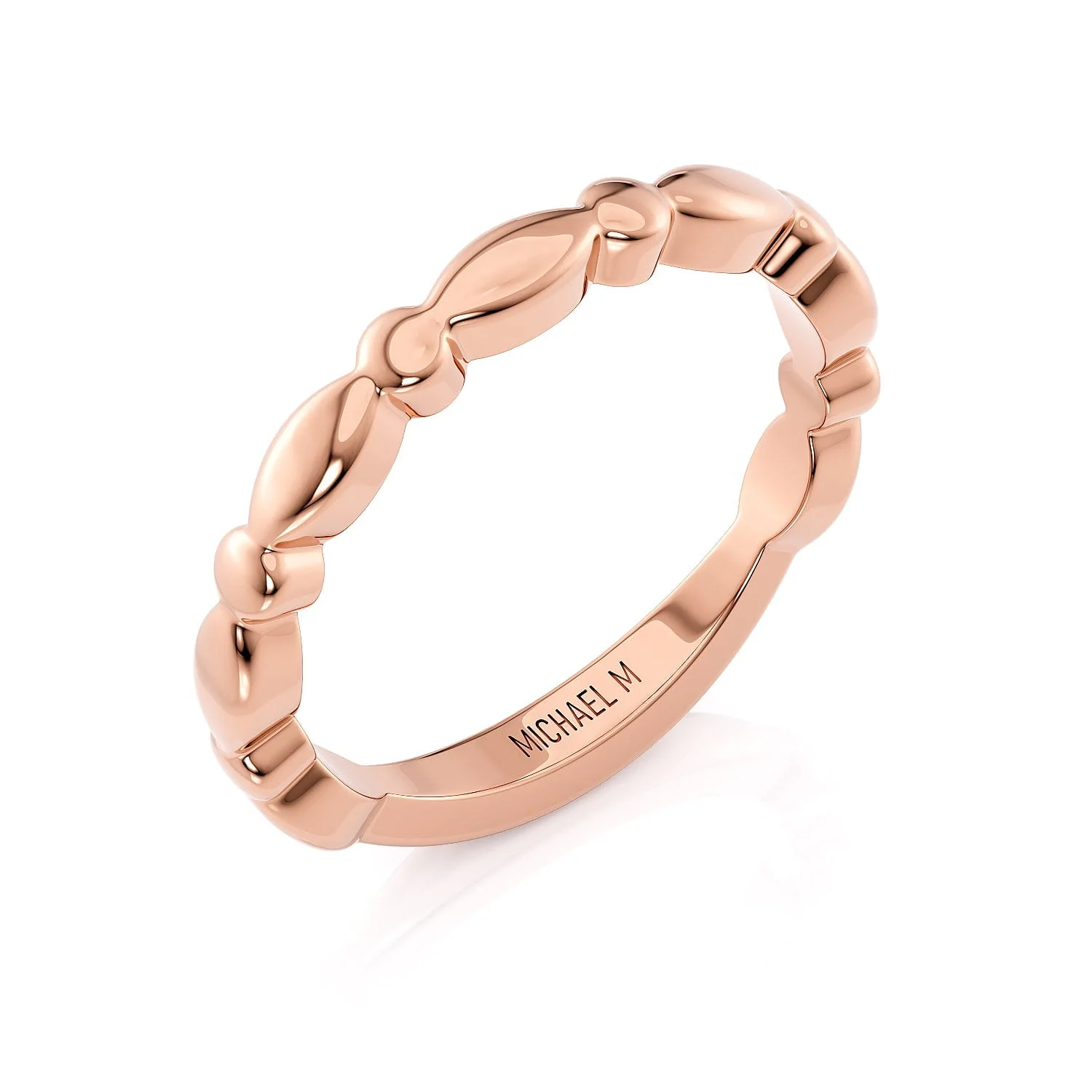 Wedding Band R829B - Image 8
