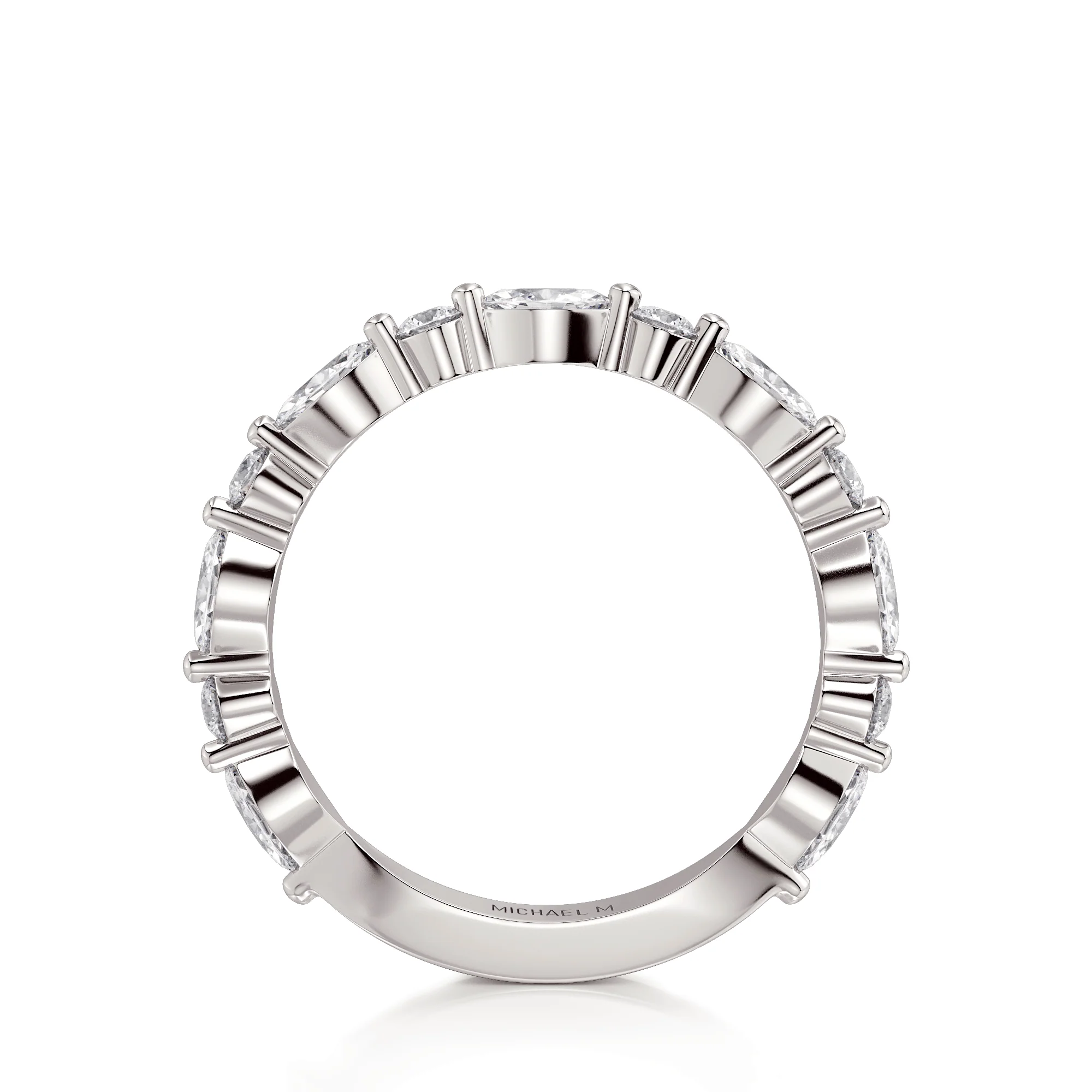 Wedding Band R831B - Image 6