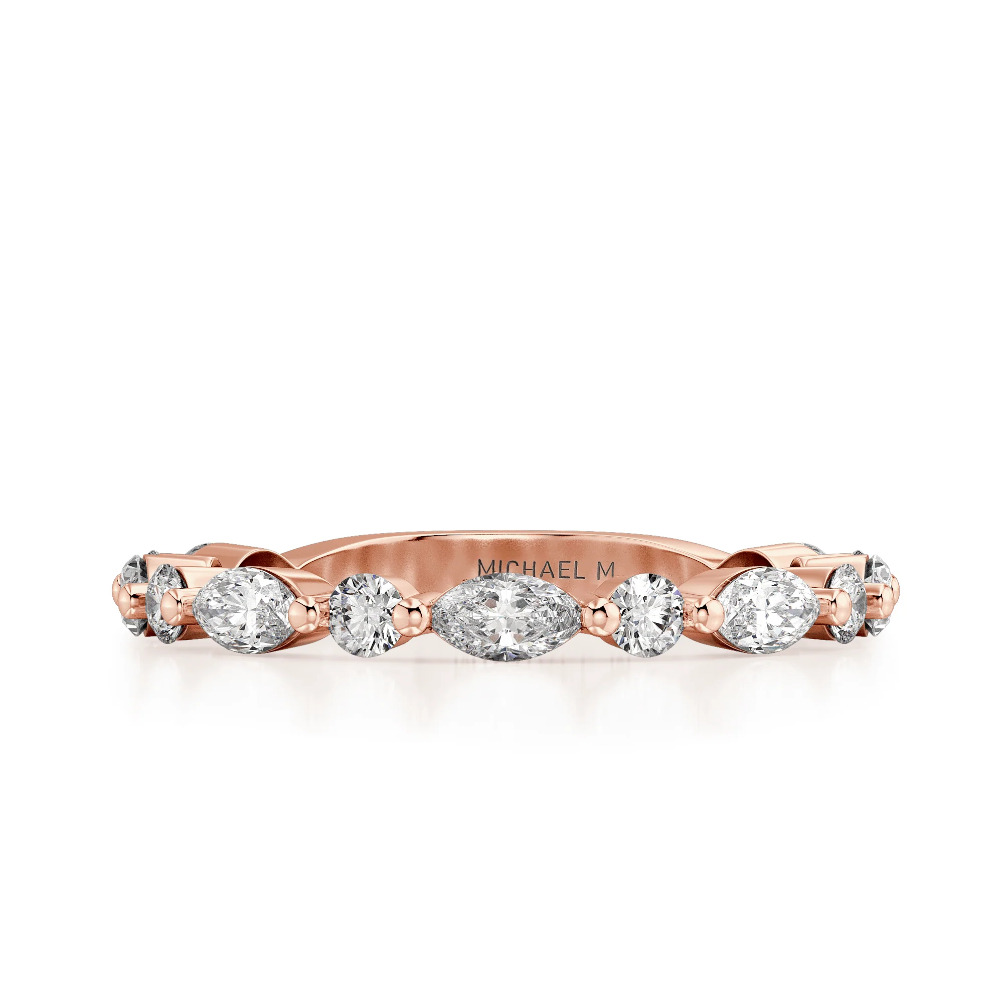 Wedding Band R831B - Image 7