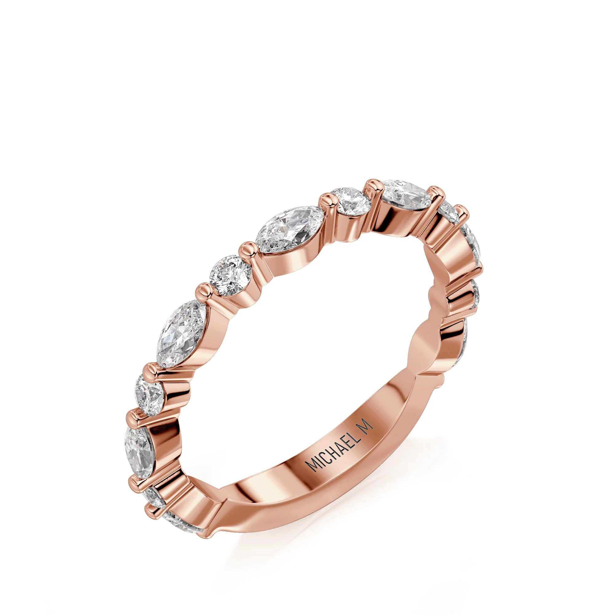 Wedding Band R831B - Image 8