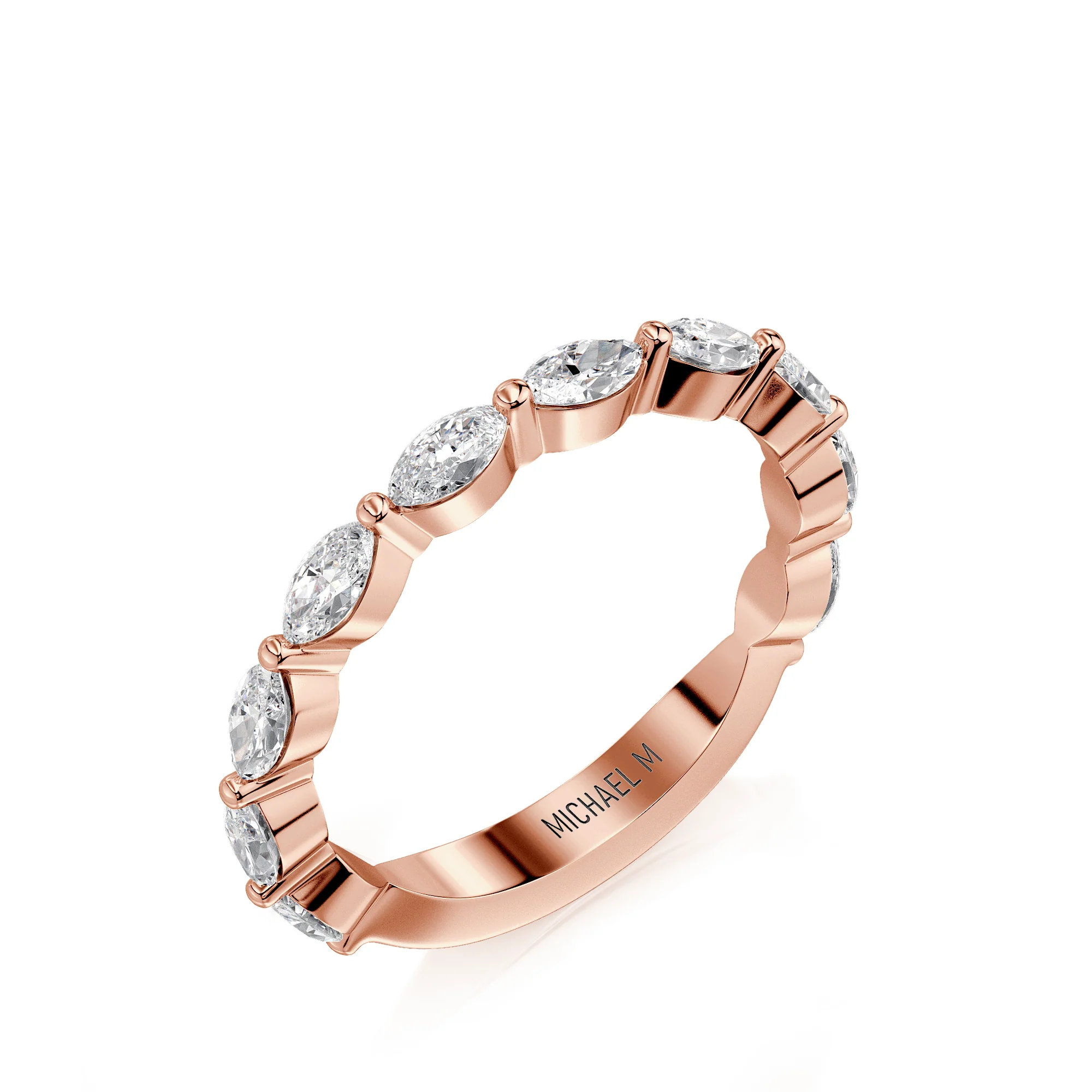Wedding Band R832B - Image 8