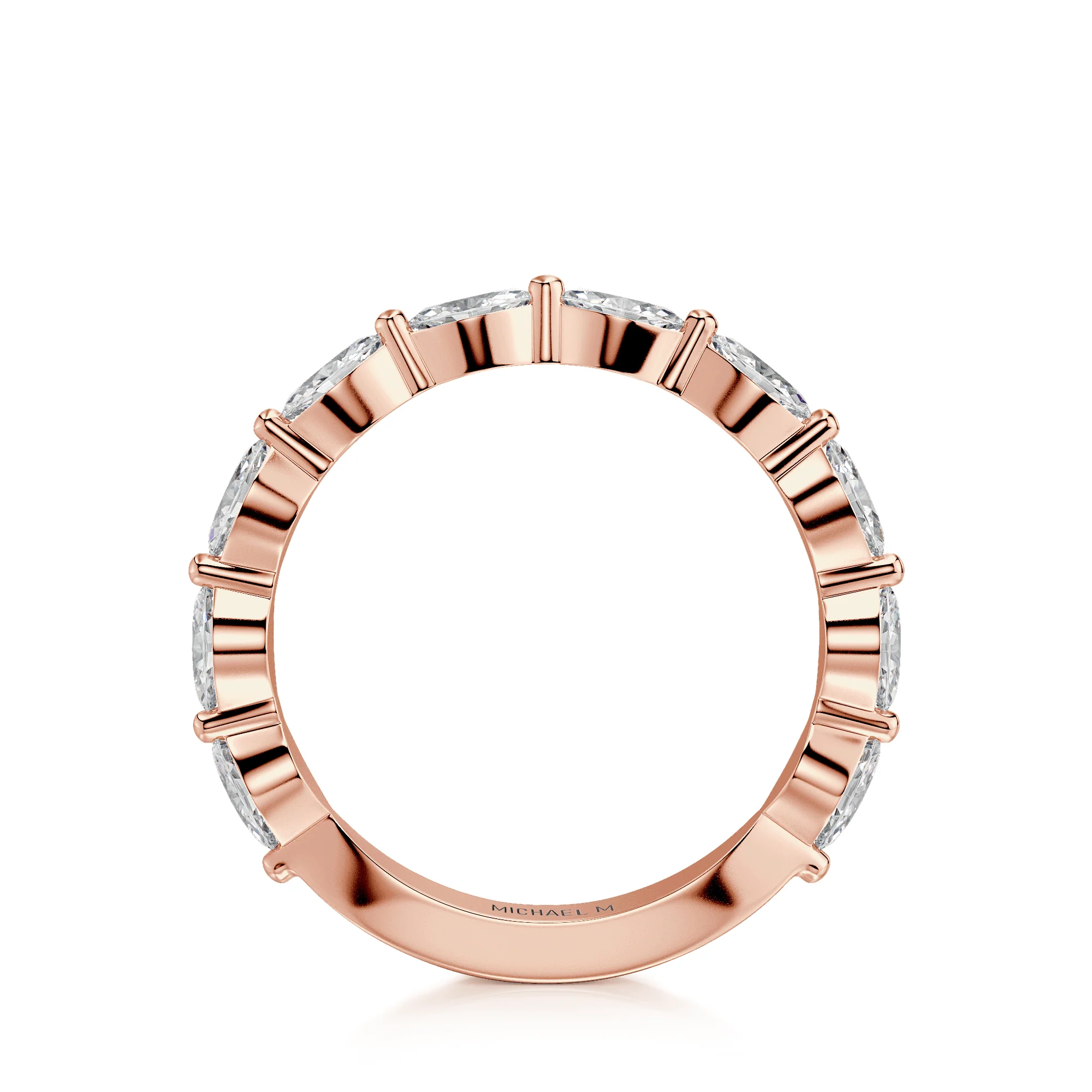 Wedding Band R832B - Image 9