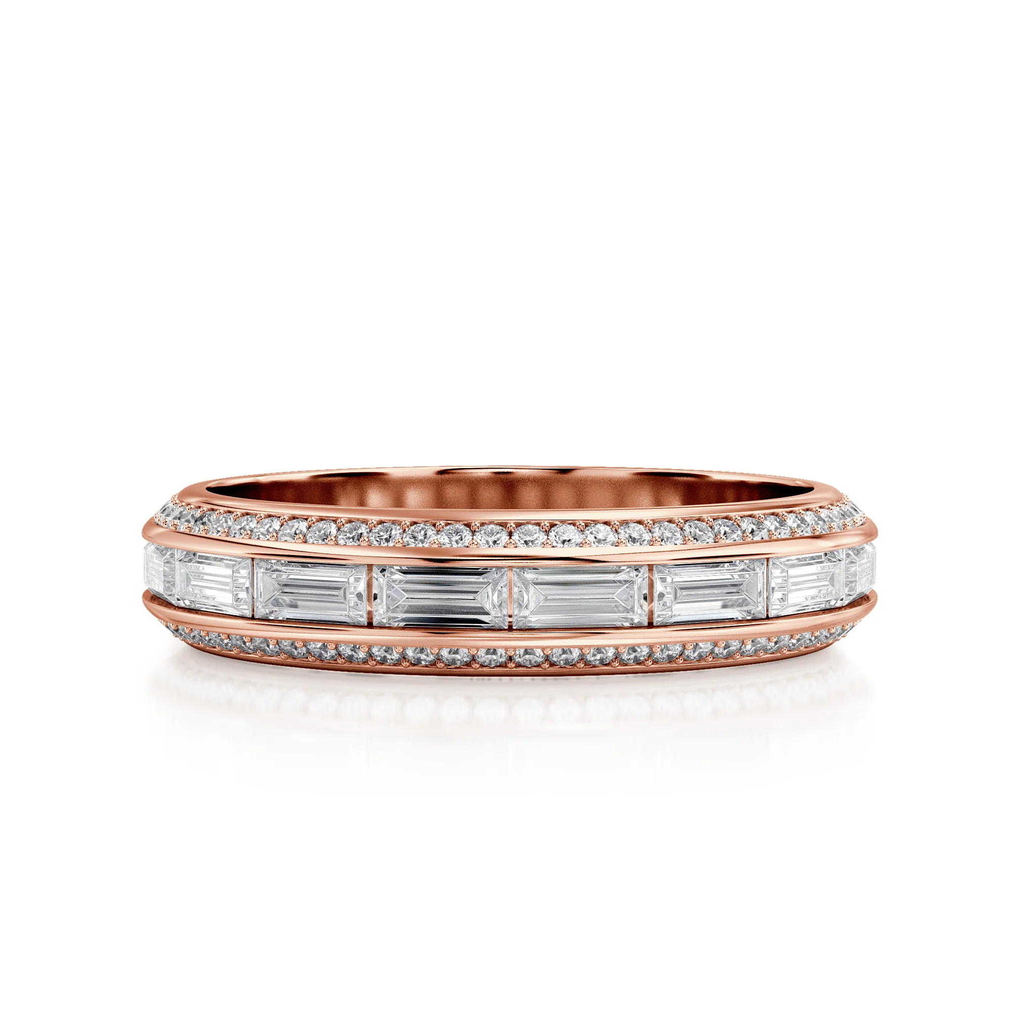 Wedding Band R835B - Image 7