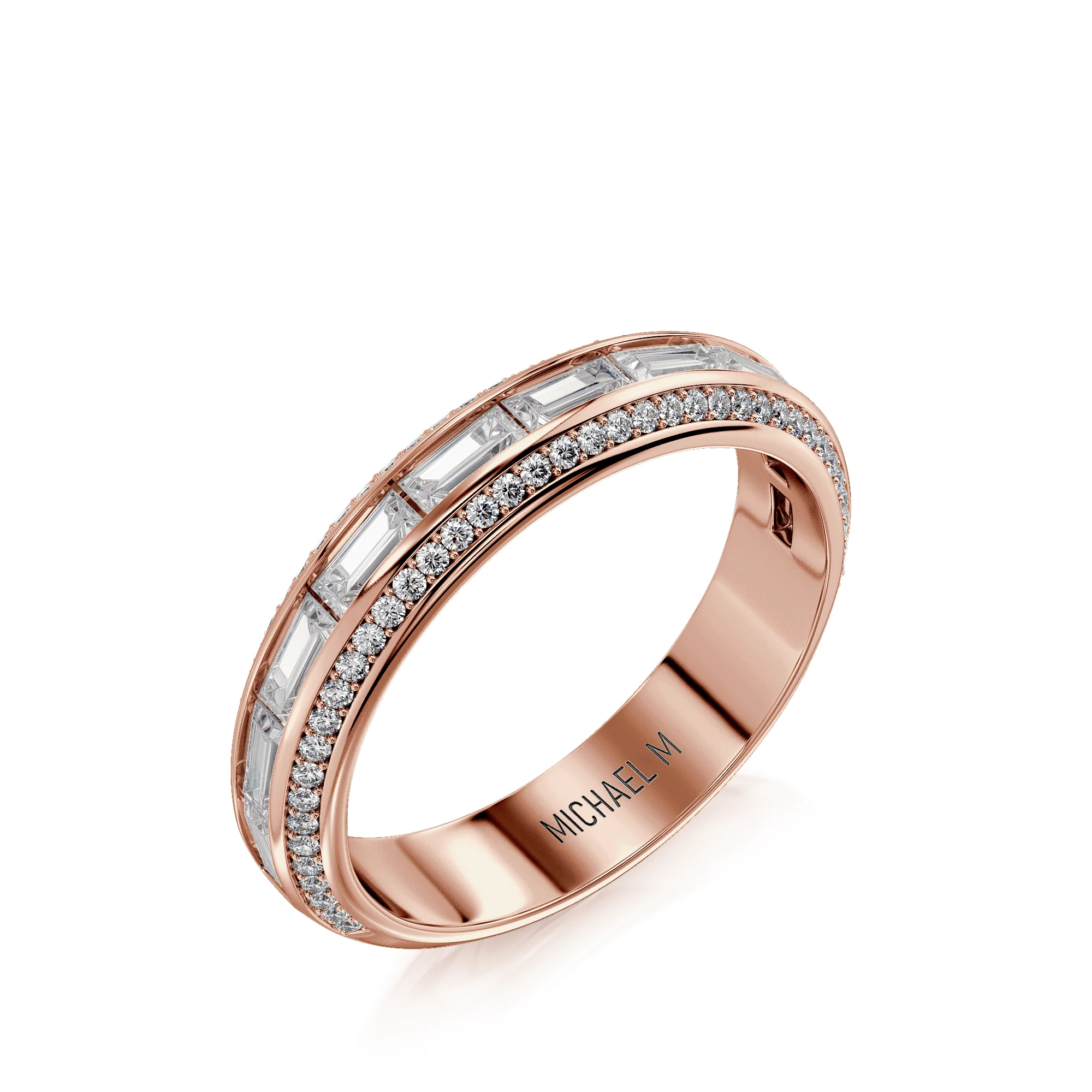 Wedding Band R835B - Image 8