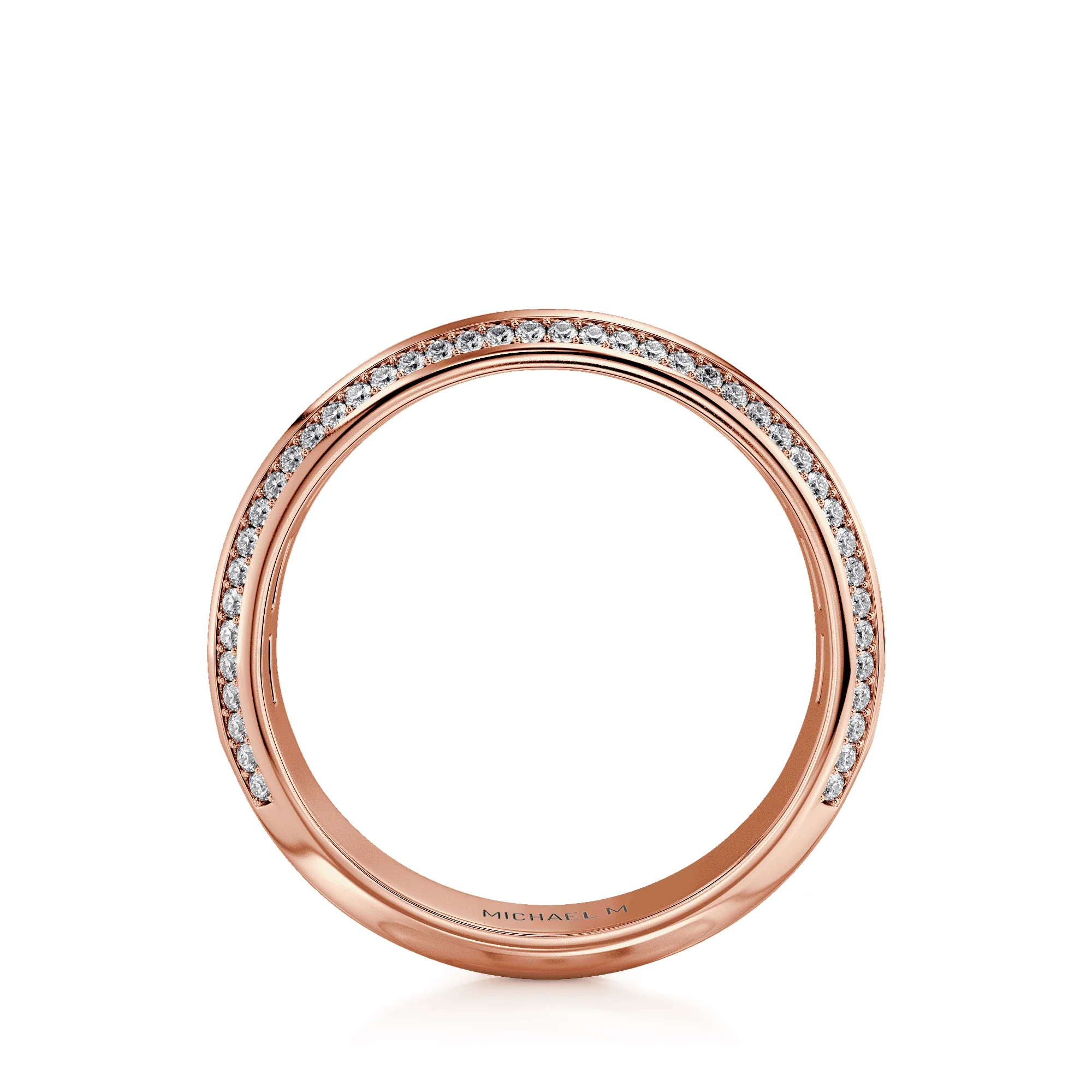 Wedding Band R835B - Image 9