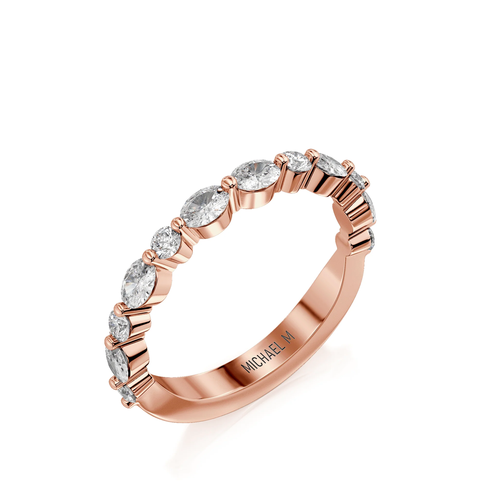 Wedding Band R837B - Image 5