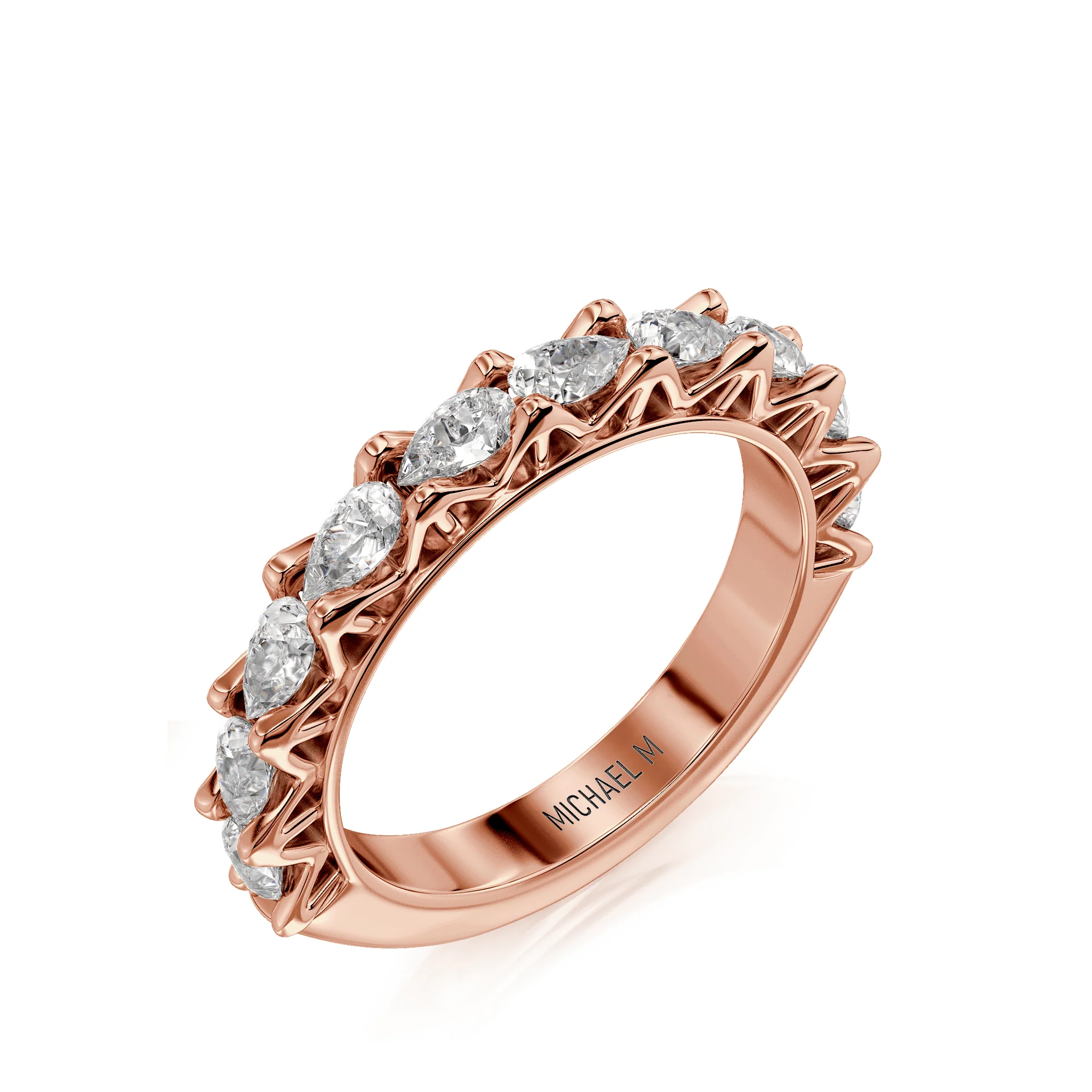 Wedding Band R905B - Image 8