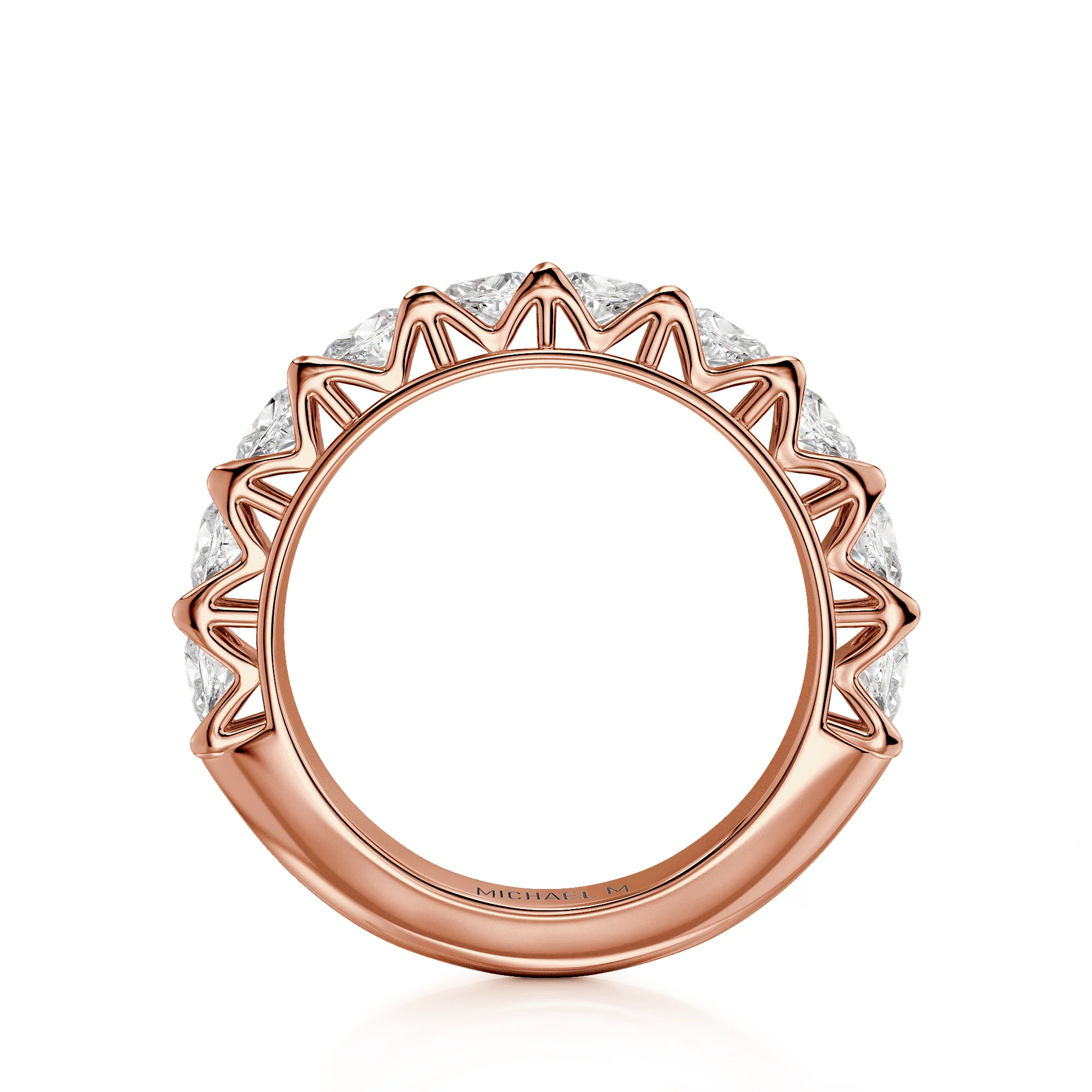 Wedding Band R905B - Image 9